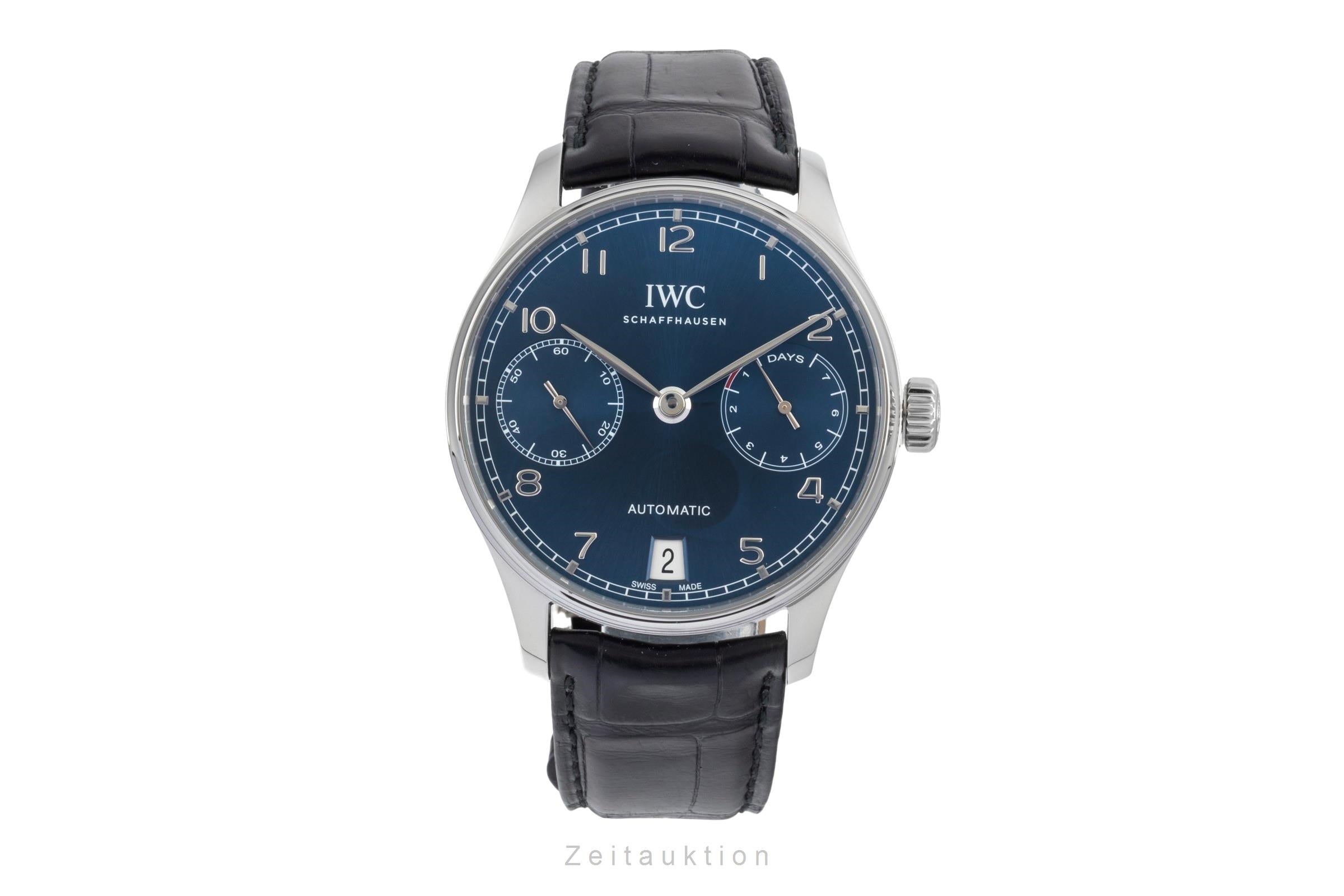 IWC Portugieser steel automatic men's watch IW500710  [2604401]