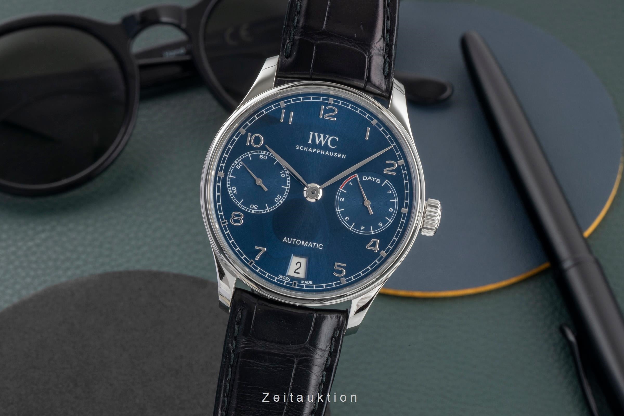 IWC Portugieser steel automatic men's watch IW500710  [2604401]
