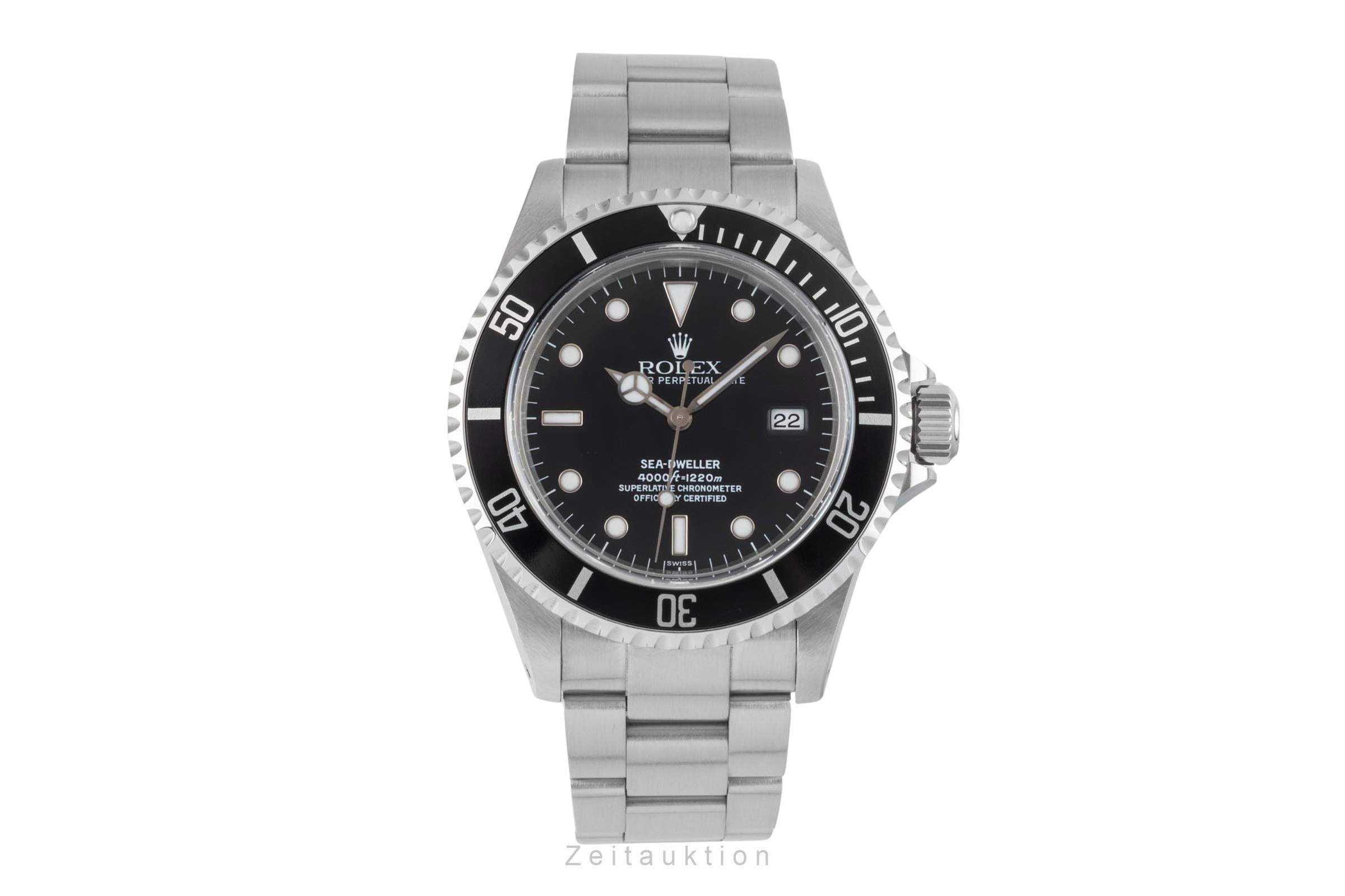 Rolex Sea-Dweller acero automático reloj para caballeros 16600  [2604402]
