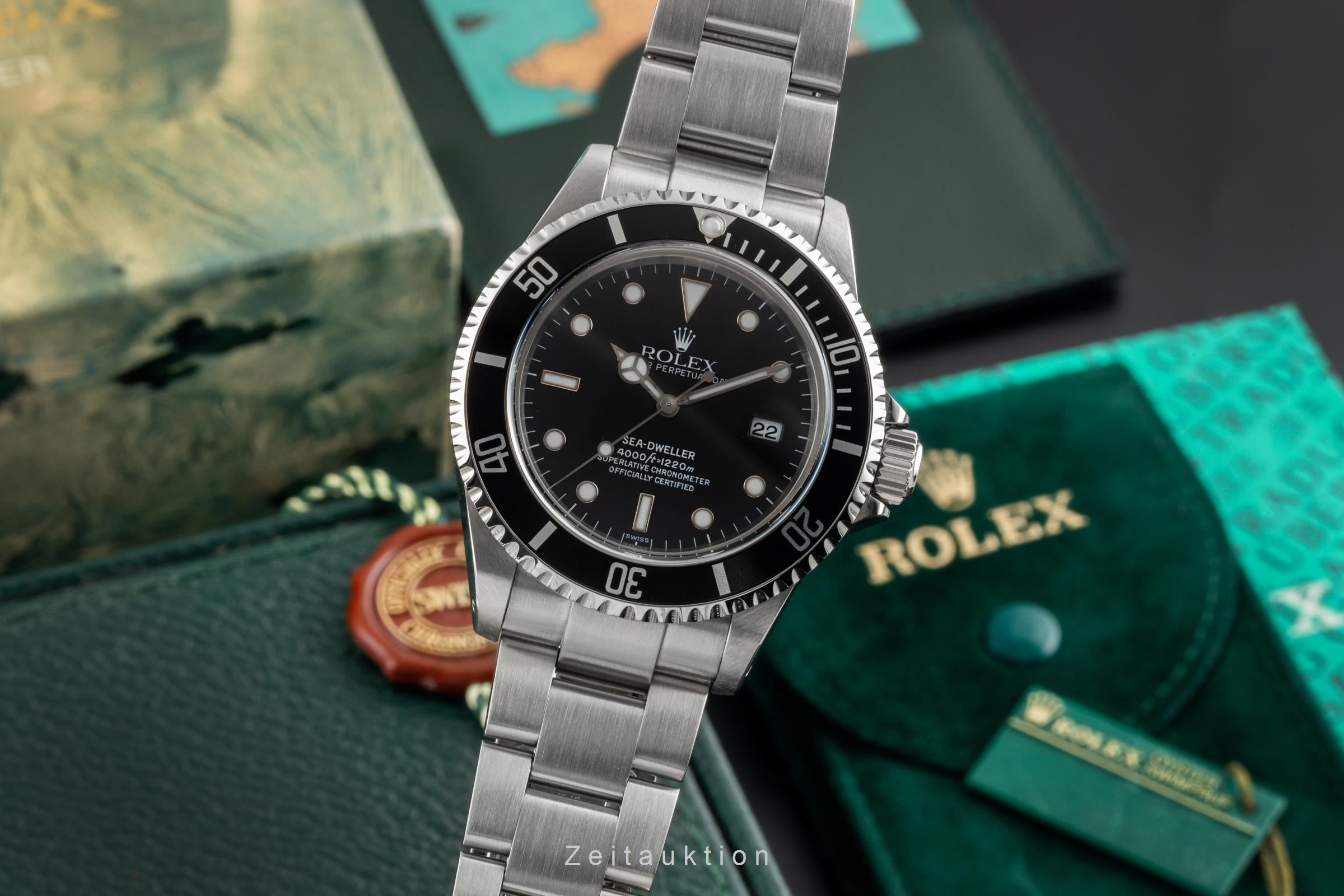 Rolex Sea-Dweller acero automático reloj para caballeros 16600  [2604402]