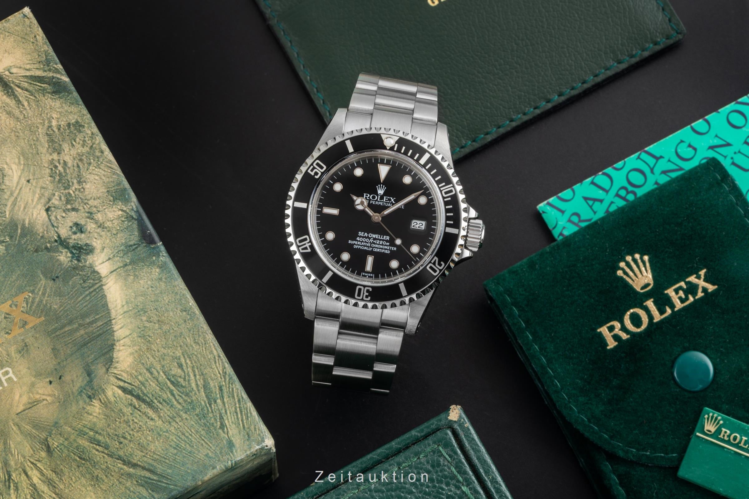 Rolex Sea-Dweller acero automático reloj para caballeros 16600  [2604402]