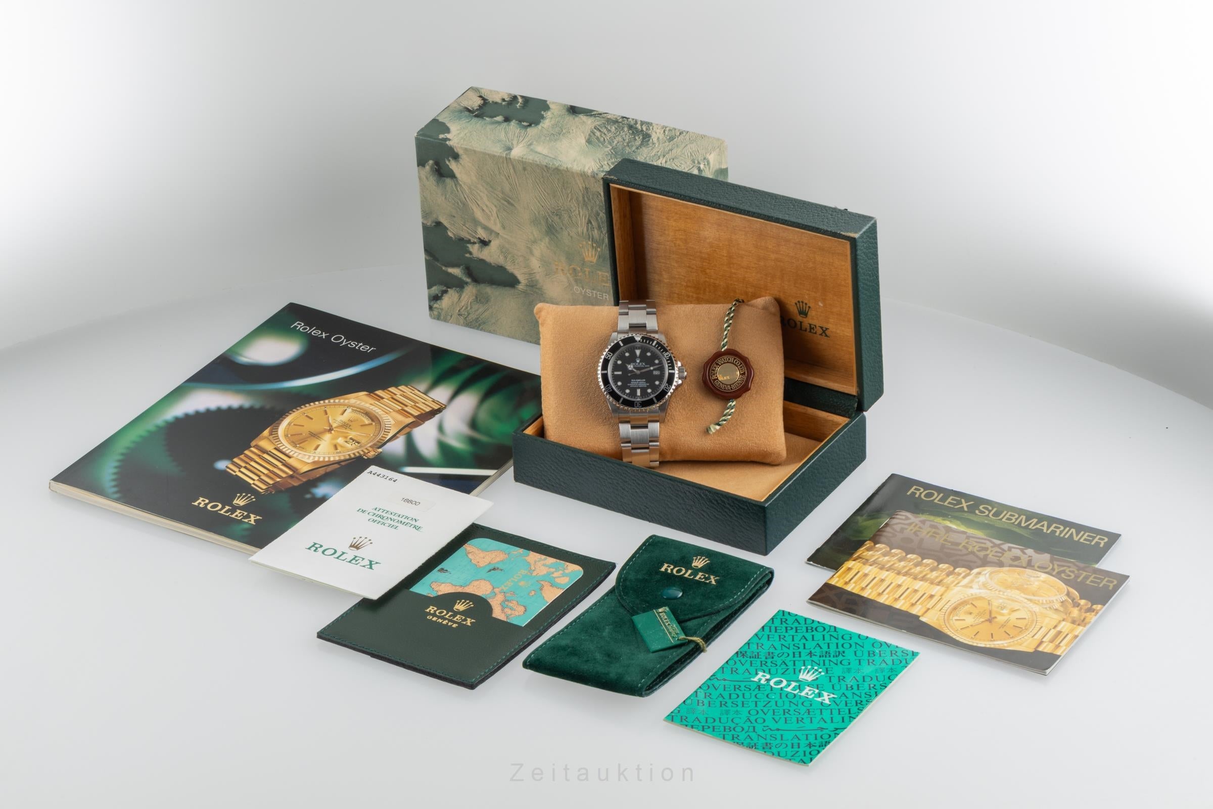 Rolex Sea-Dweller acero automático reloj para caballeros 16600  [2604402]