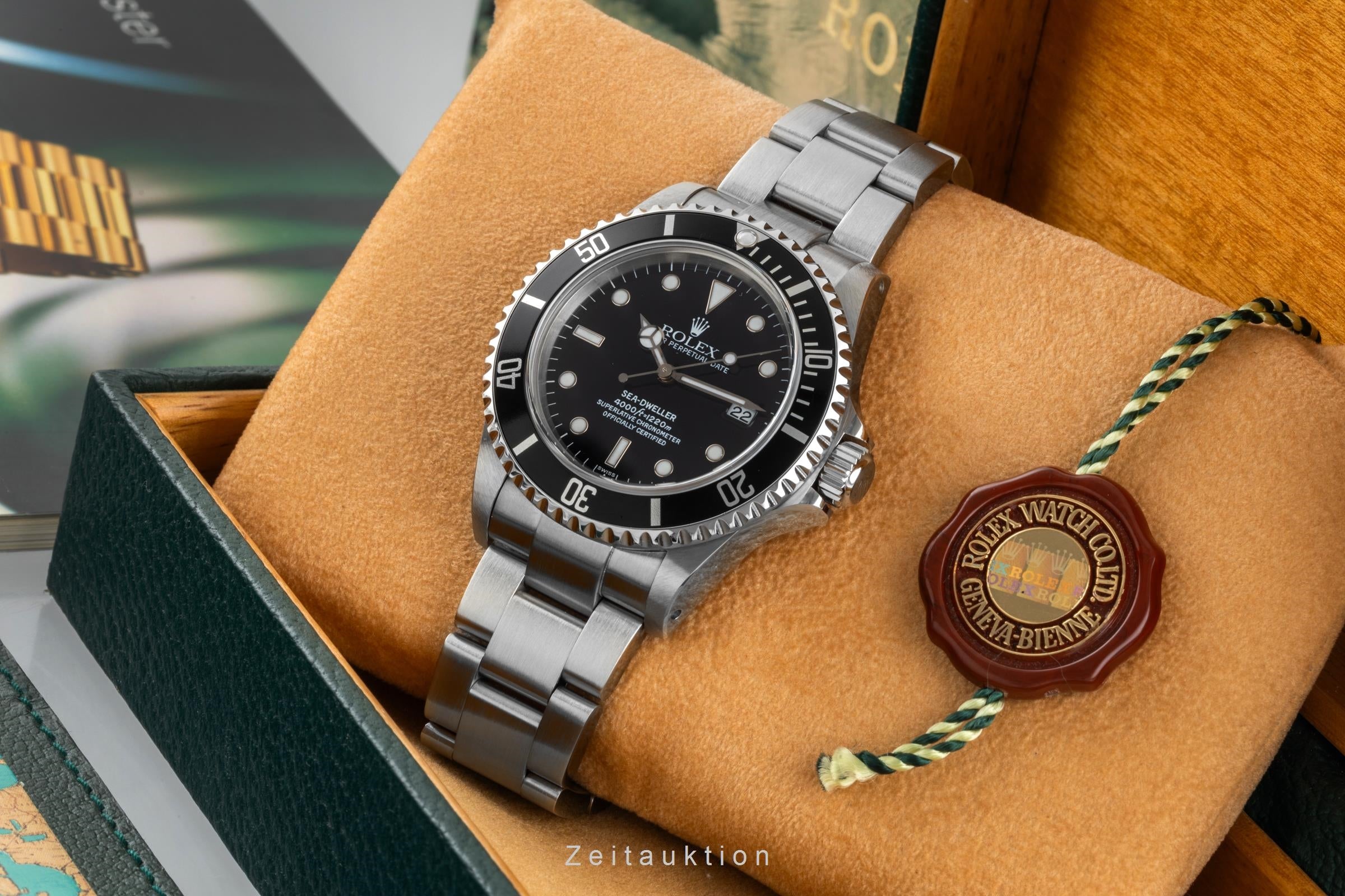 Rolex Sea-Dweller acero automático reloj para caballeros 16600  [2604402]