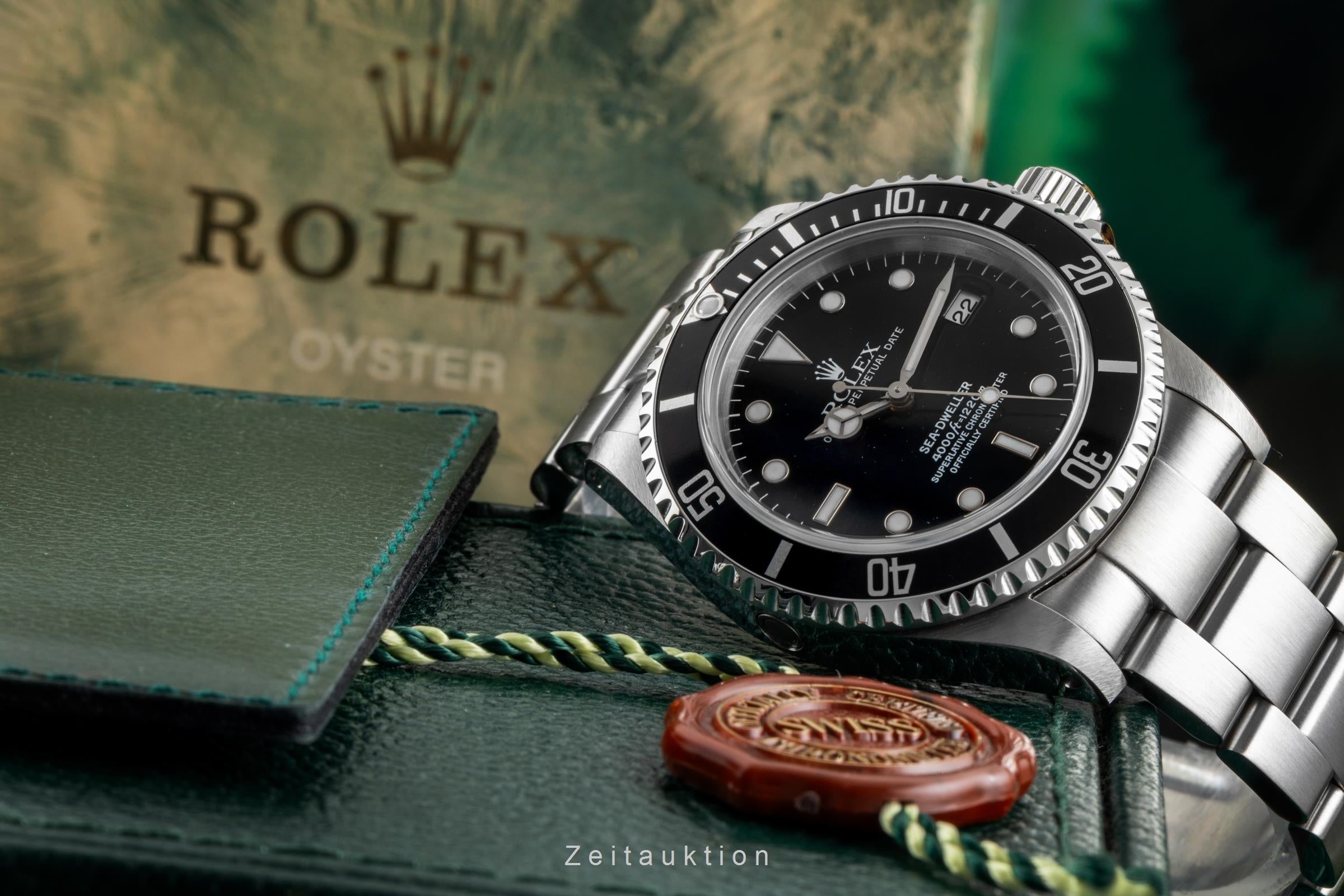 Rolex Sea-Dweller acero automático reloj para caballeros 16600  [2604402]