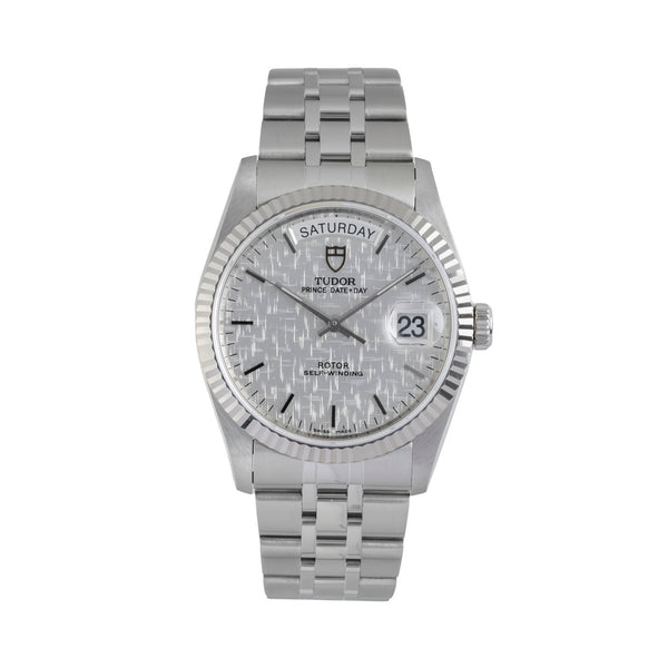 Tudor Date-Day acero / oro blanco automático reloj para caballeros 76214  [2604407]