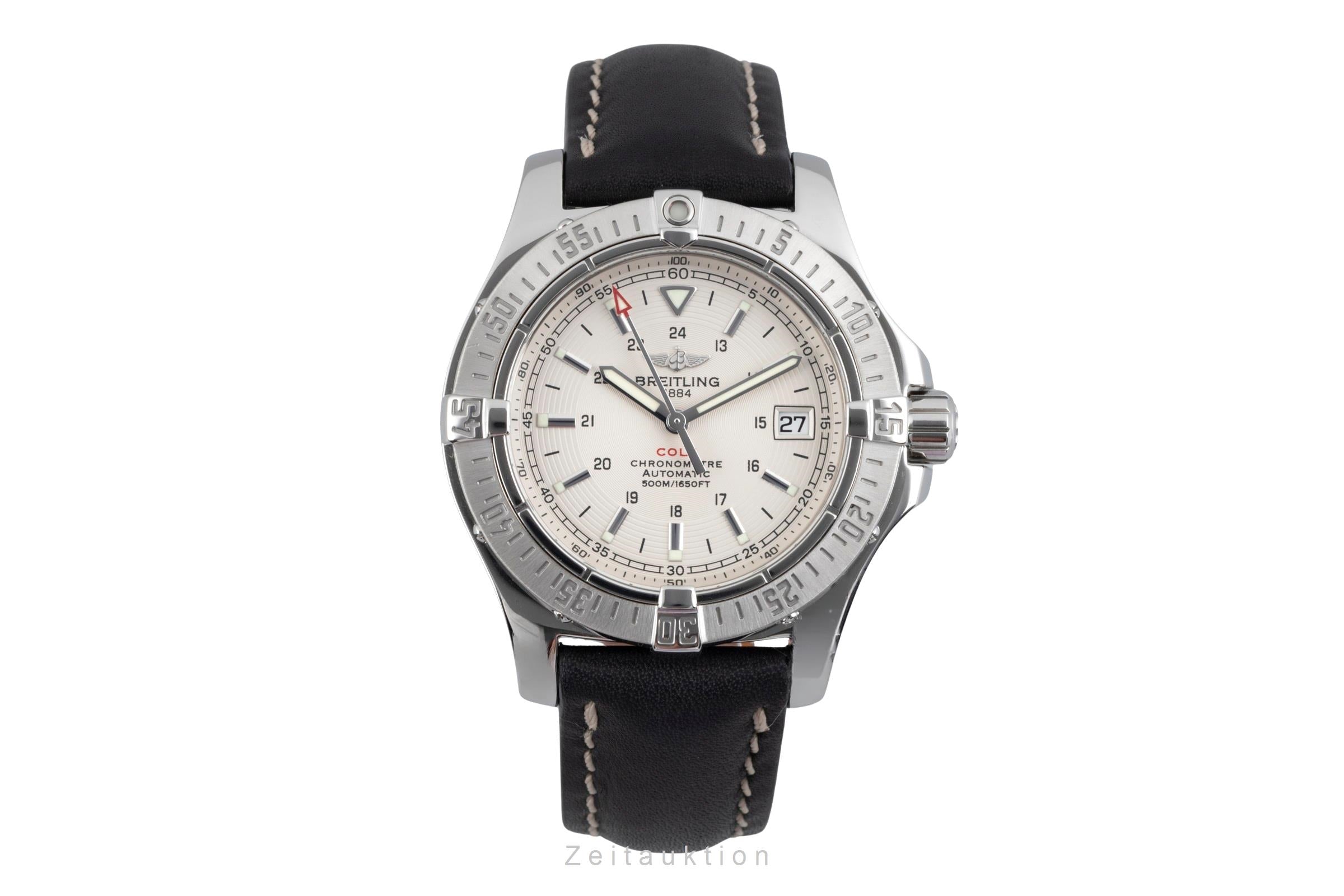 Breitling Colt acero automático reloj para caballeros A17380  [2604408]