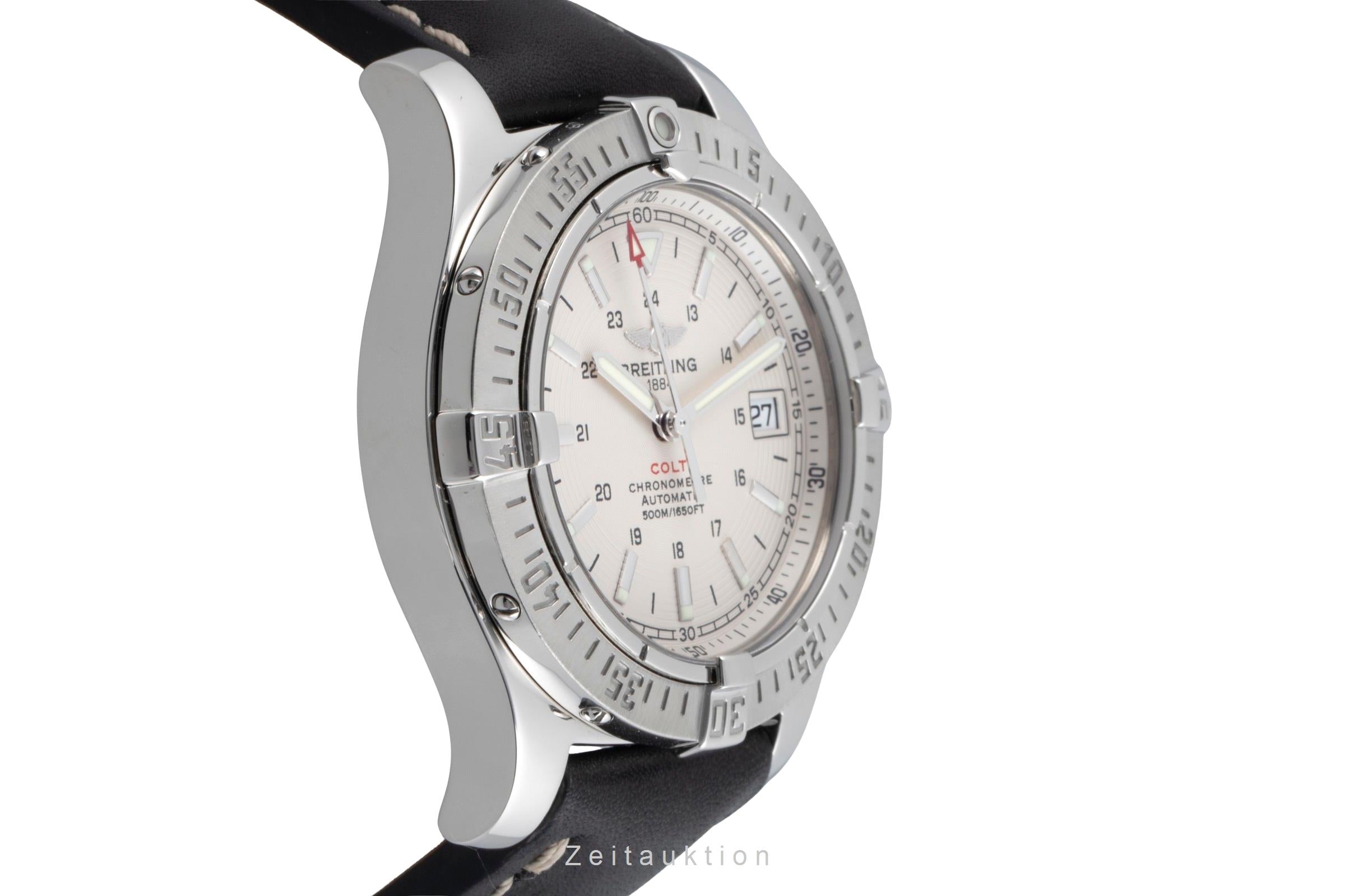 Breitling Colt acero automático reloj para caballeros A17380  [2604408]