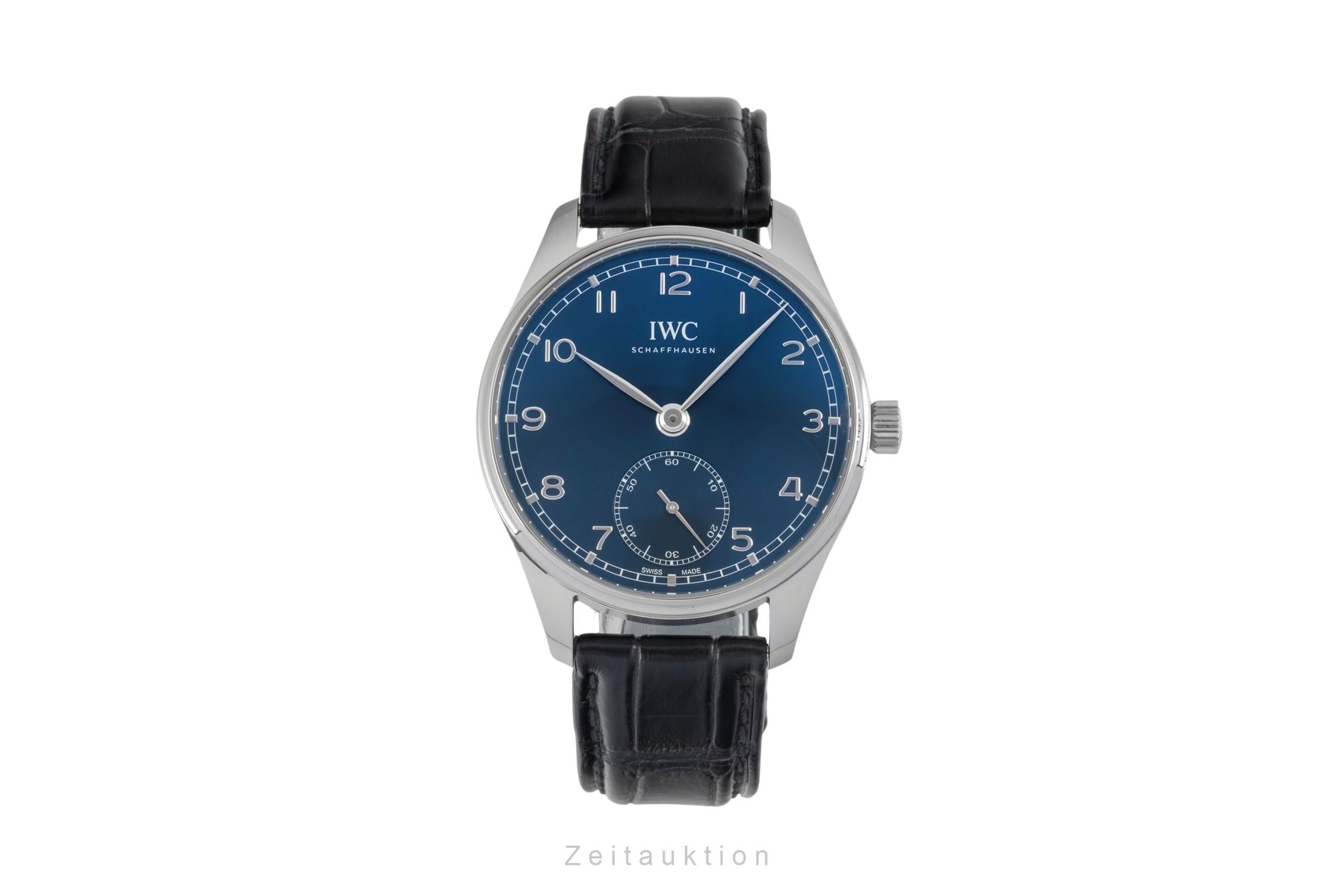 IWC Portugieser acier automatique montre pour hommes IW358305 LP: 7700EUR  [2604410]
