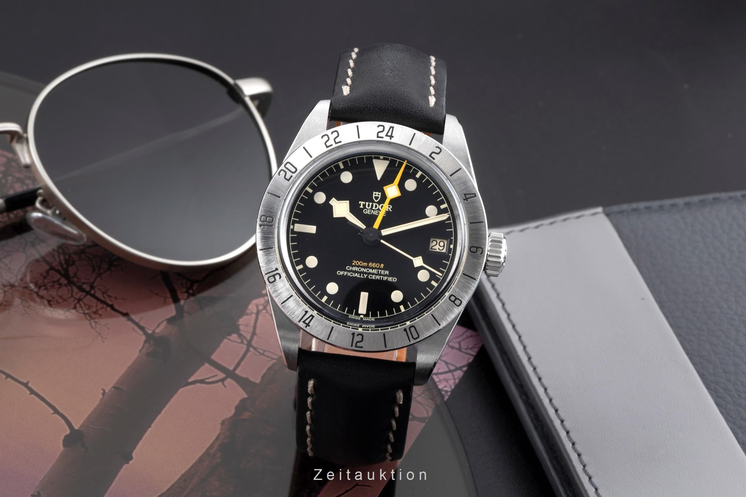 Tudor Black Bay acero automático reloj para caballeros M79470-0003 LP: 4280EUR  [2604411]