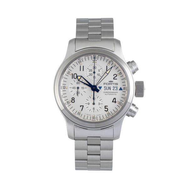 Fortis B-42 Chronograph Stahl Automatik Herrenuhr Ref. 635.10.141.1  635.10.12  [2604415]