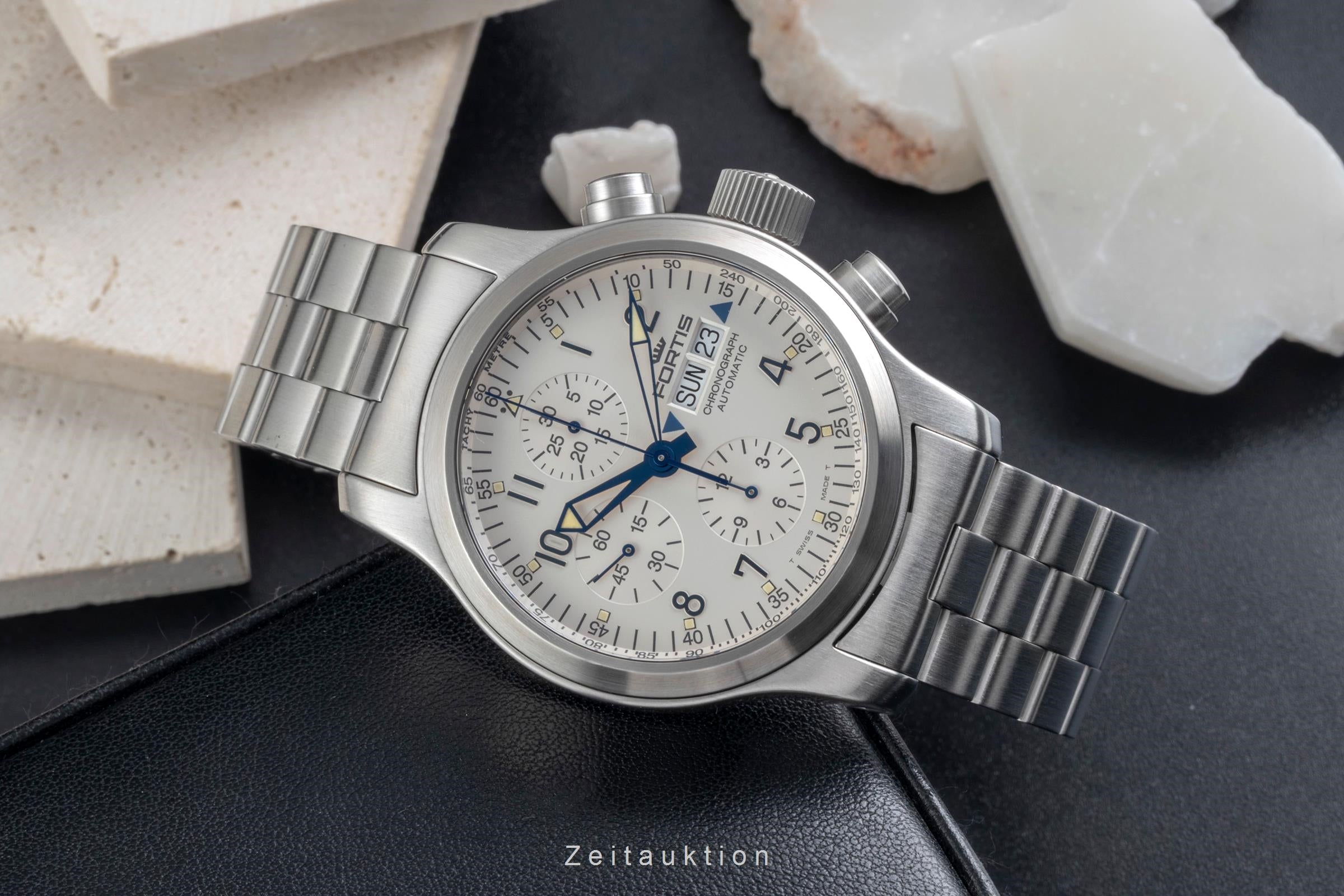 Fortis B-42 Chronograph Stahl Automatik Herrenuhr Ref. 635.10.141.1  635.10.12  [2604415]
