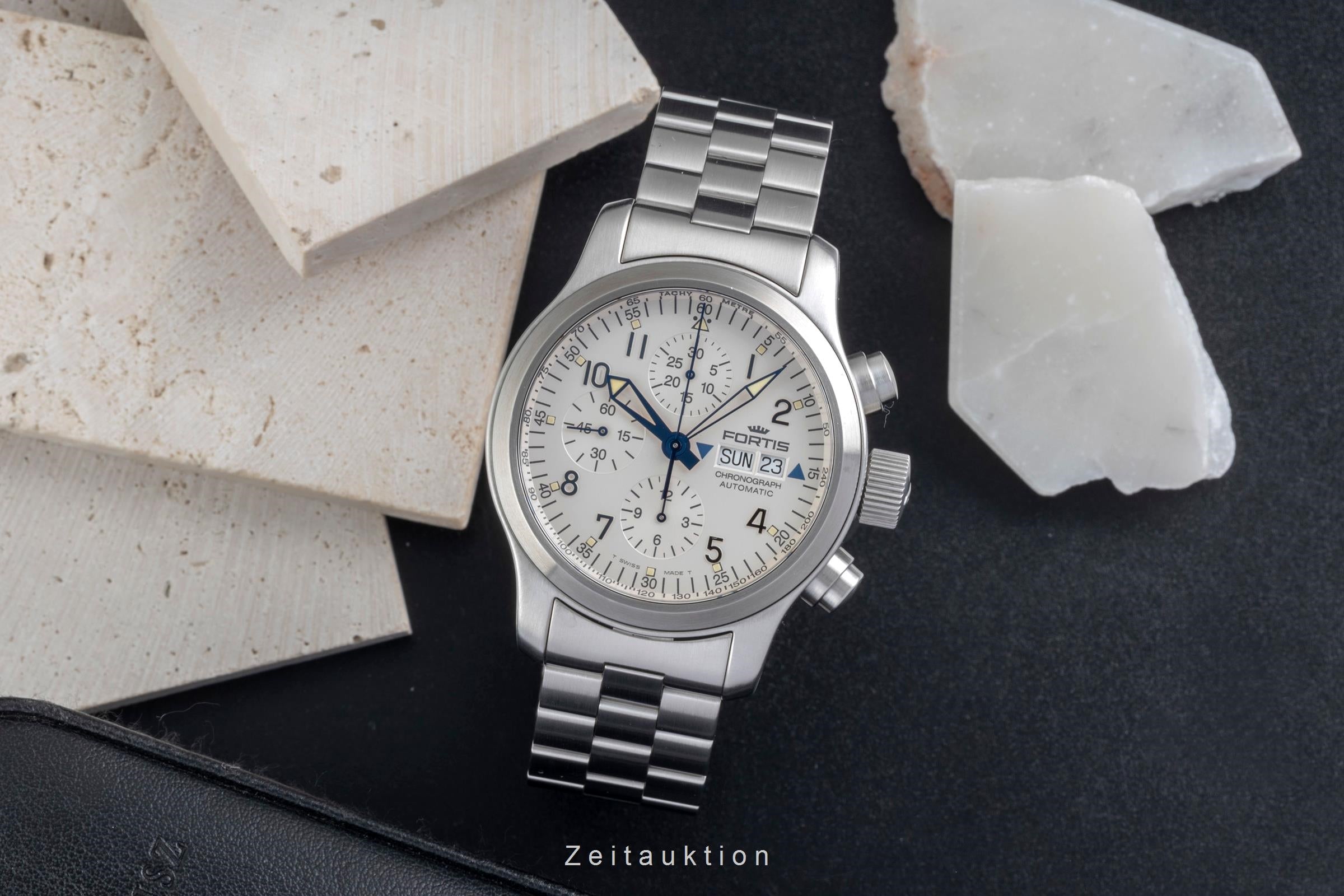 Fortis B-42 Chronograph Stahl Automatik Herrenuhr Ref. 635.10.141.1  635.10.12  [2604415]