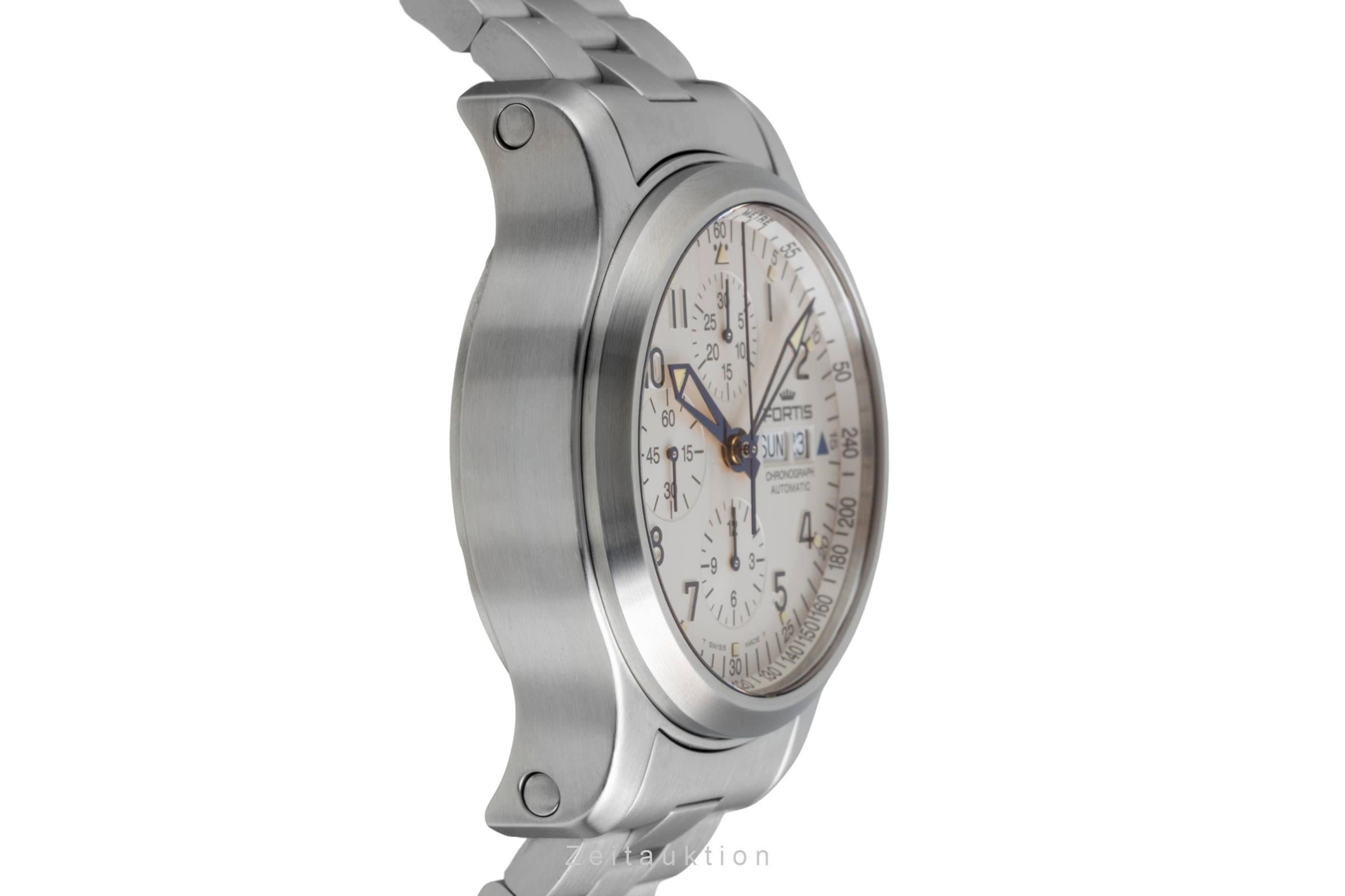 Fortis B-42 Chronograph Stahl Automatik Herrenuhr Ref. 635.10.141.1  635.10.12  [2604415]