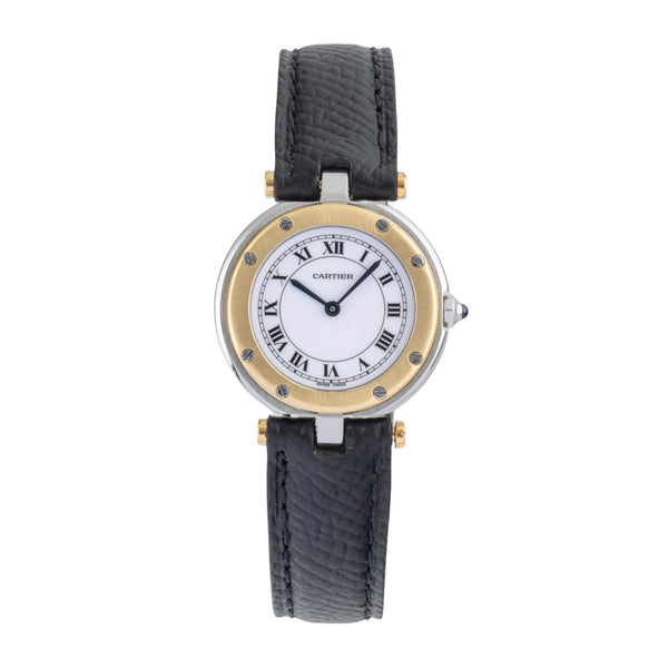 Cartier Santos Ronde Vendome Lady Stahl / Gold White Dial Damen Ref. 8191 [2604416]