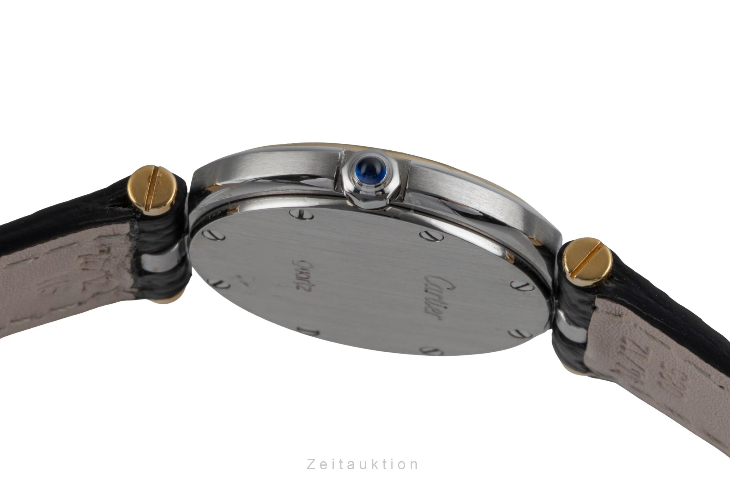 Cartier Santos Ronde Vendome Lady Stahl / Gold White Dial Damen Ref. 8191 [2604416]