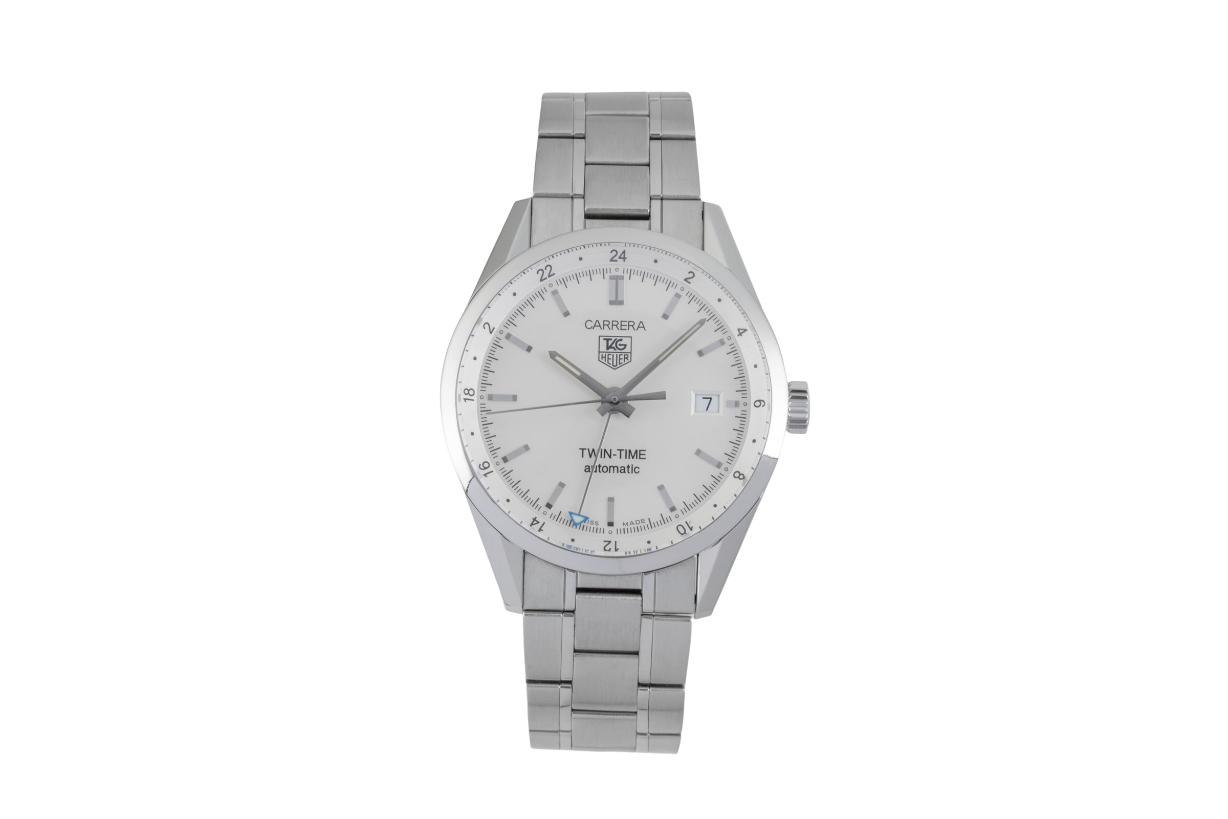 Tag Heuer Carrera Calibre 7 Twin-Time Automatik Herrenuhr Ref. WV2116-0 [2604417]
