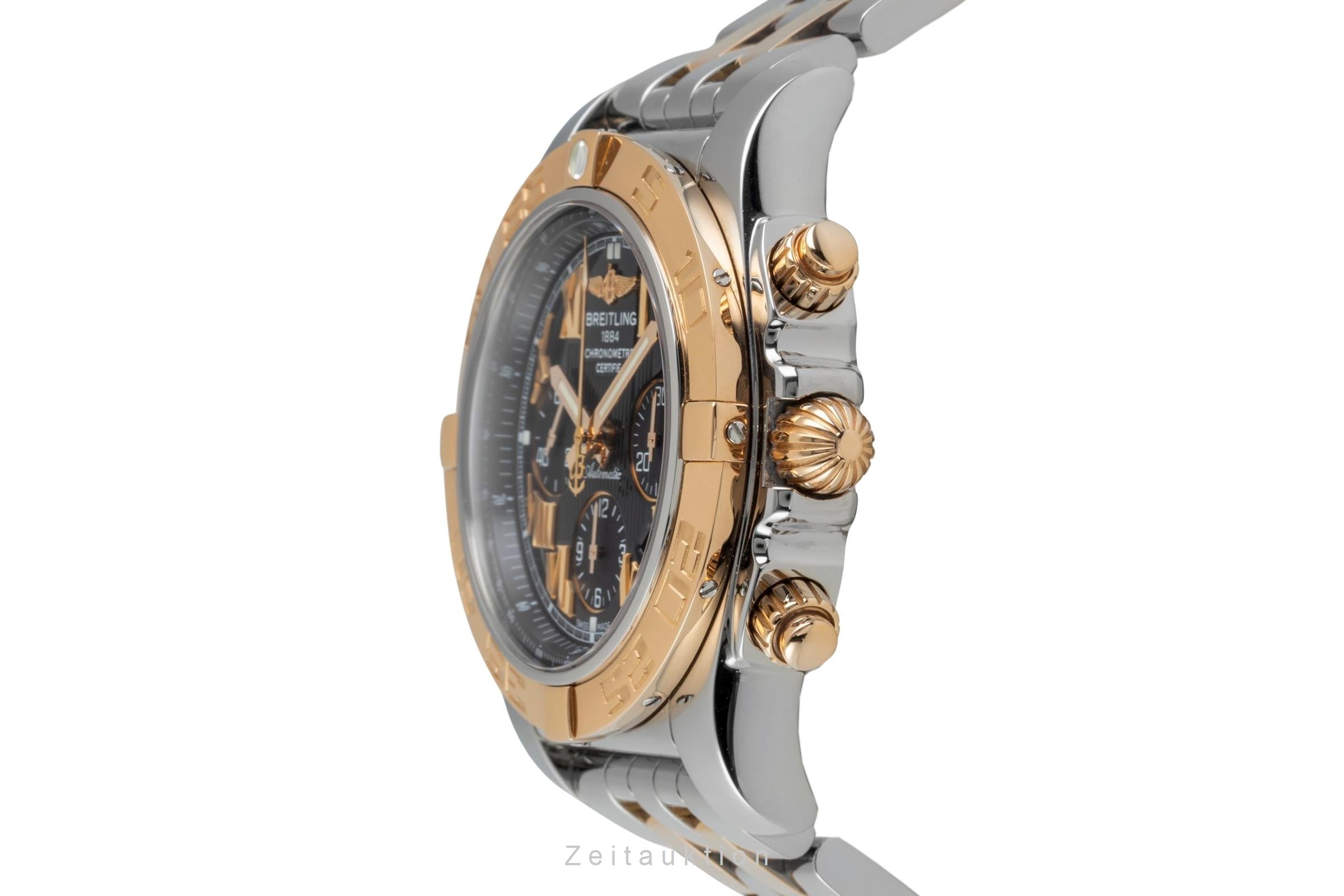 Breitling Chronomat 44 chronographe acier / or  automatique montre pour hommes CB011012/B957  [2604424]