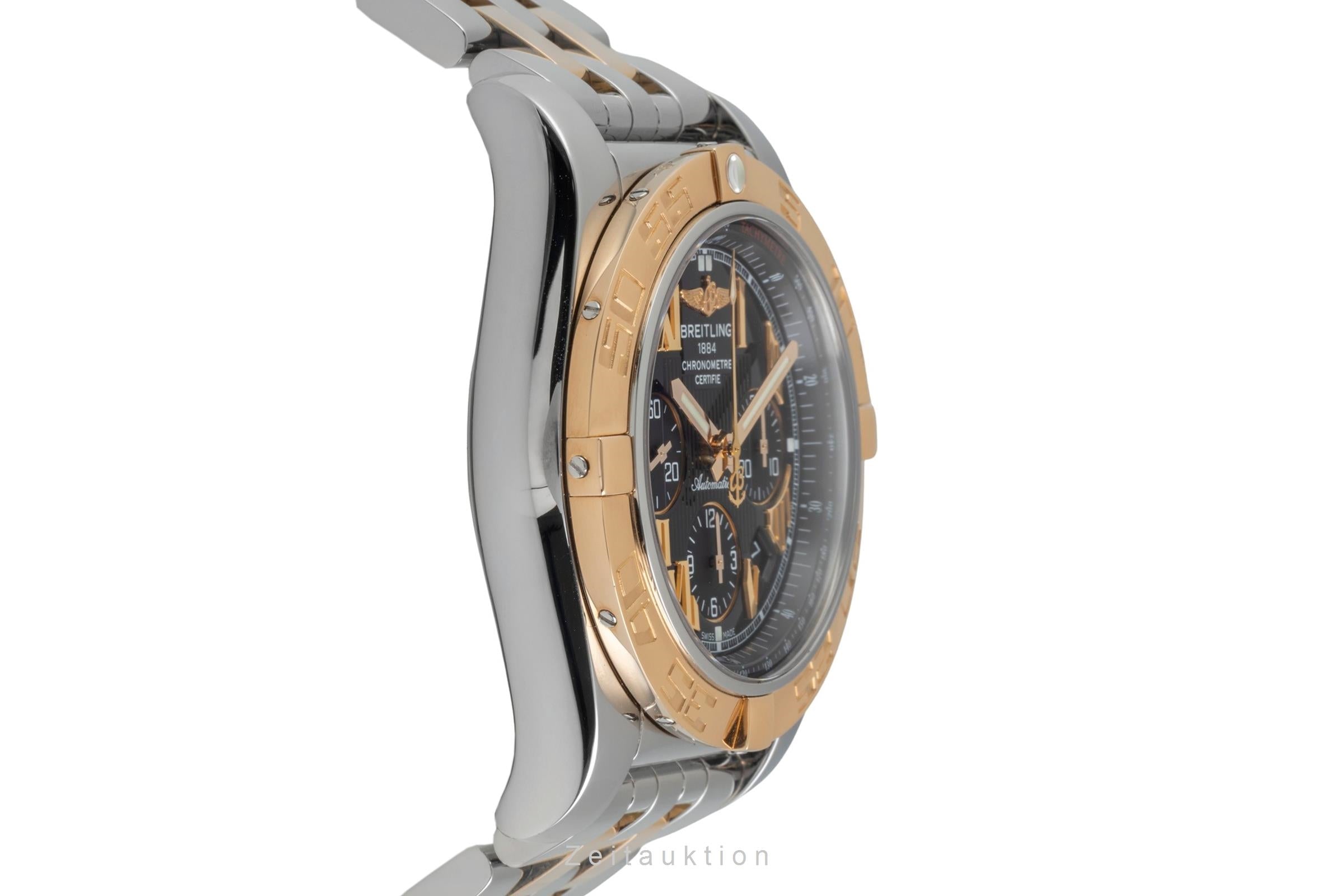 Breitling Chronomat 44 chronographe acier / or  automatique montre pour hommes CB011012/B957  [2604424]