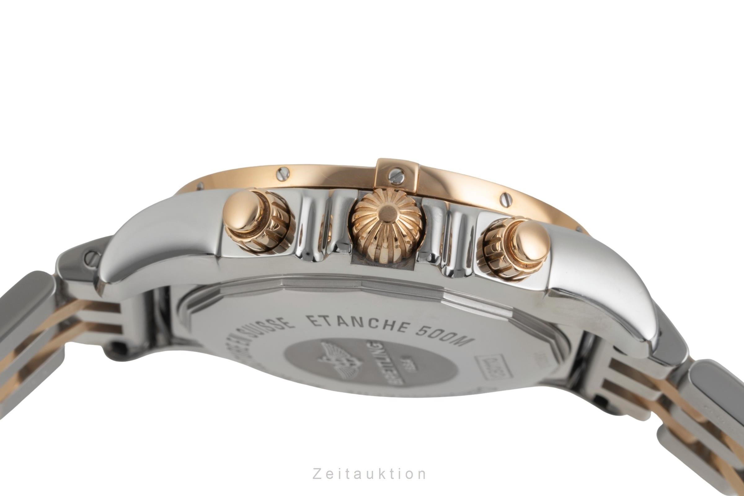 Breitling Chronomat 44 chronographe acier / or  automatique montre pour hommes CB011012/B957  [2604424]