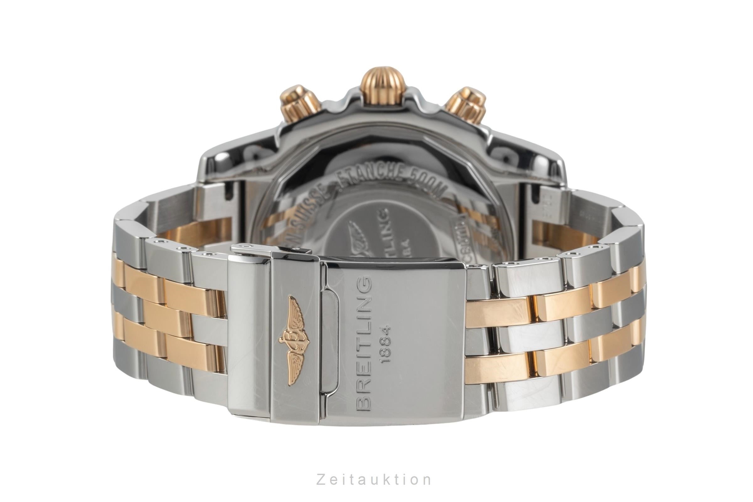 Breitling Chronomat 44 chronographe acier / or  automatique montre pour hommes CB011012/B957  [2604424]