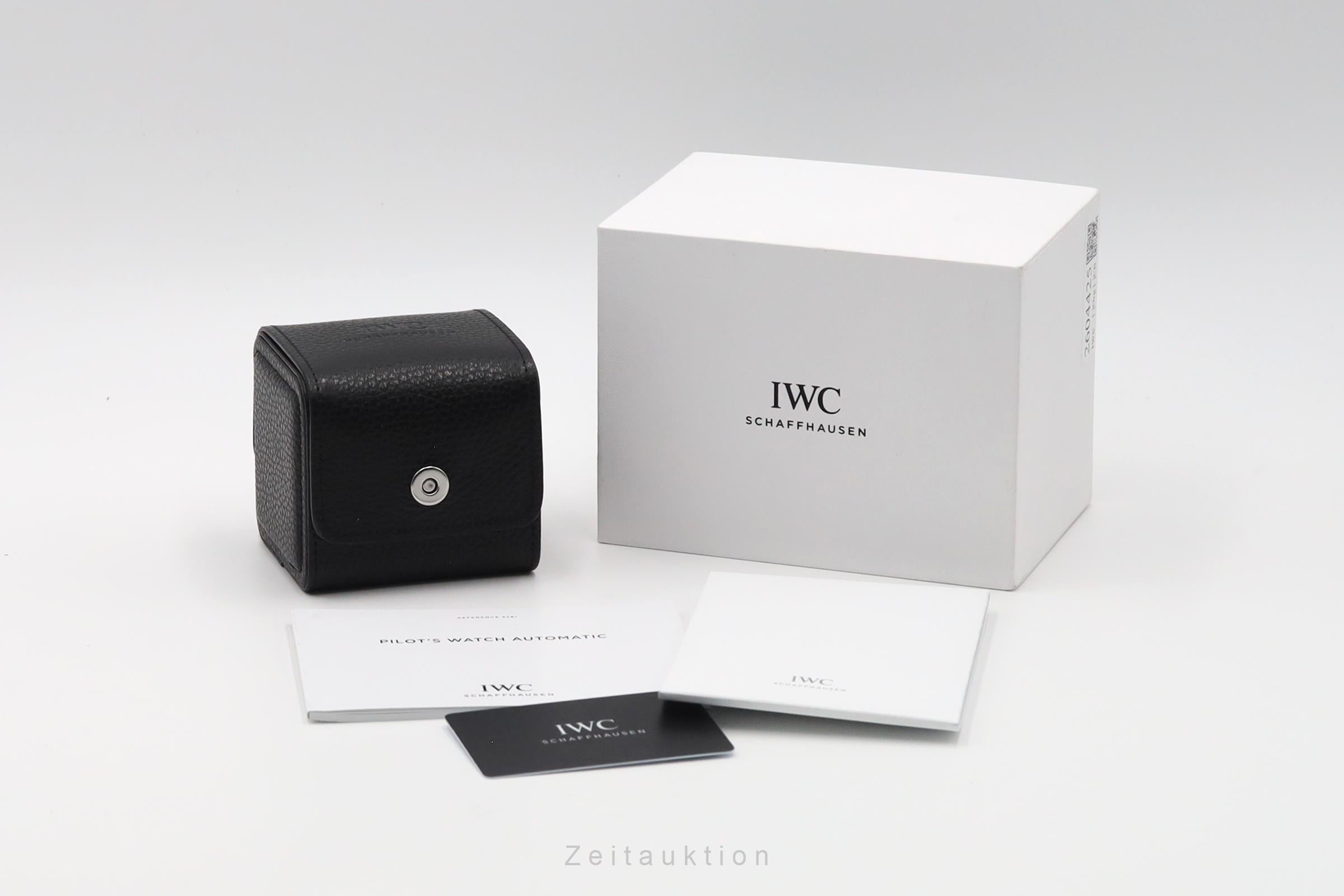 IWC Pilot ceramica / titanio automatismo orologio da uomo IW328106 LP: 9000EUR  [2604425]