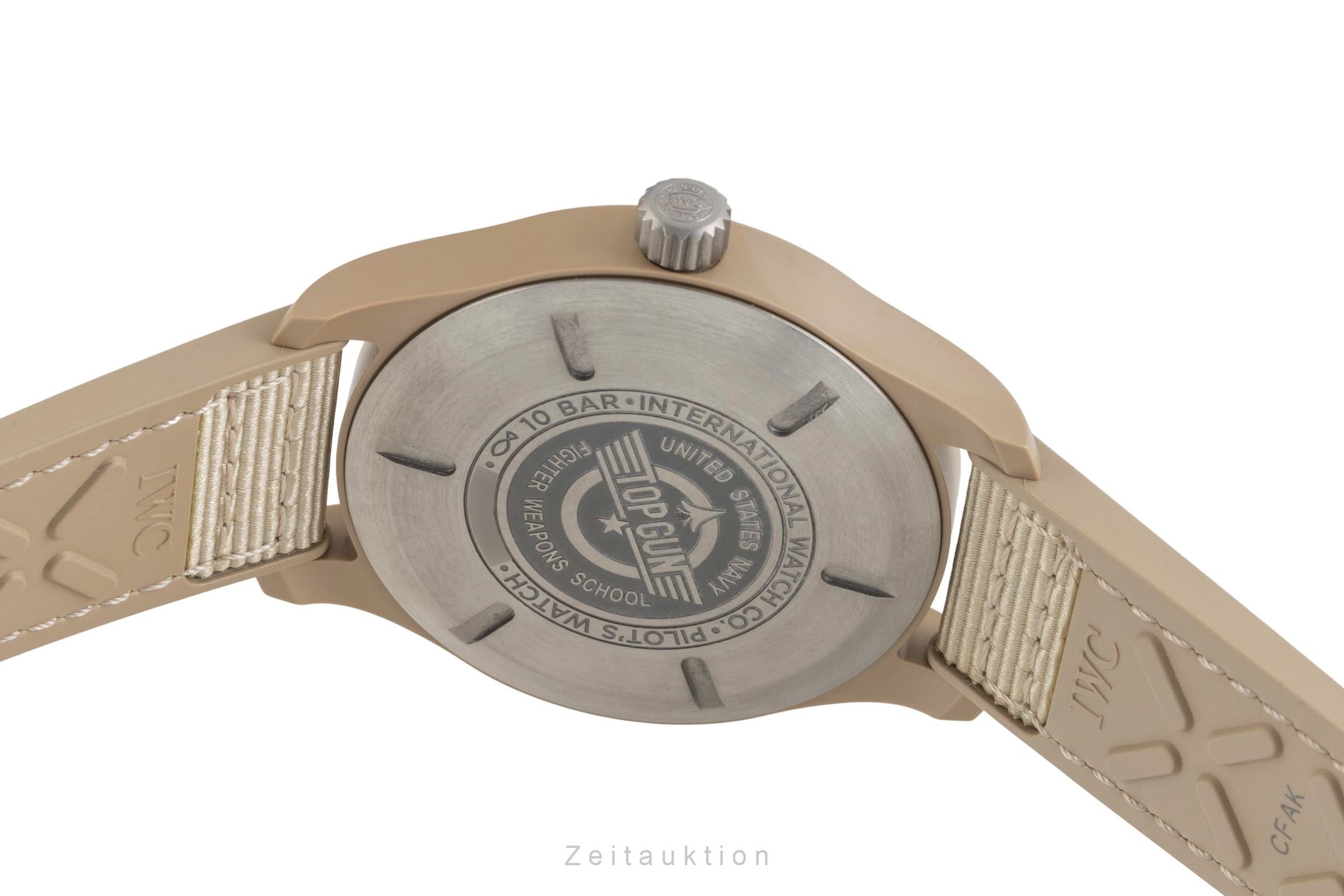IWC Pilot ceramica / titanio automatismo orologio da uomo IW328106 LP: 9000EUR  [2604425]