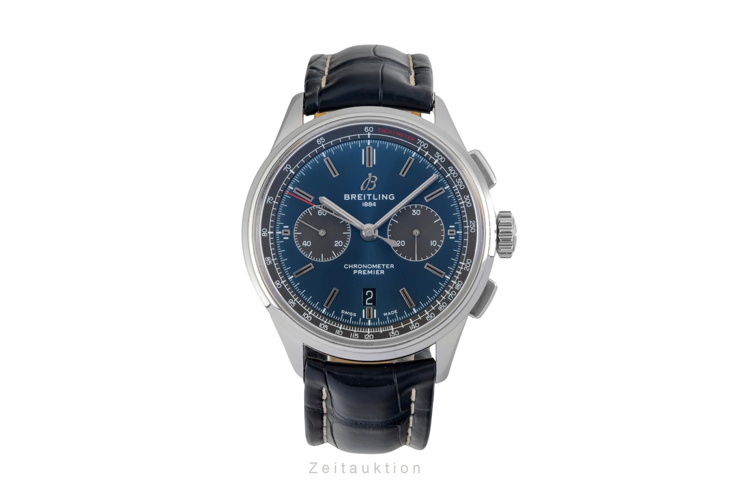 Breitling Premier chronograph steel automatic men's watch AB0118A61C1A1 LP: 9350EUR  [2604427]
