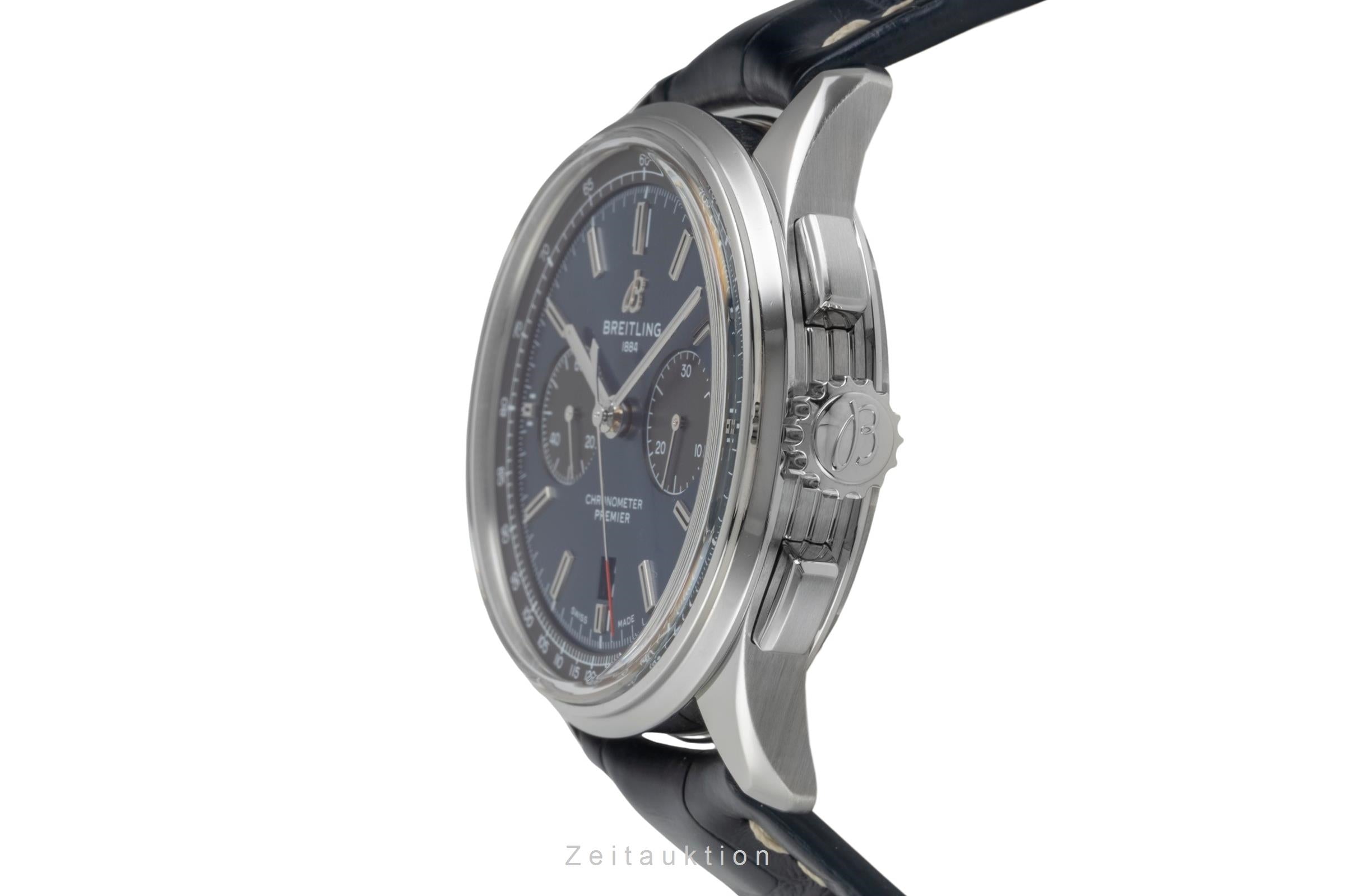 Breitling Premier chronograph steel automatic men's watch AB0118A61C1A1 LP: 9350EUR  [2604427]