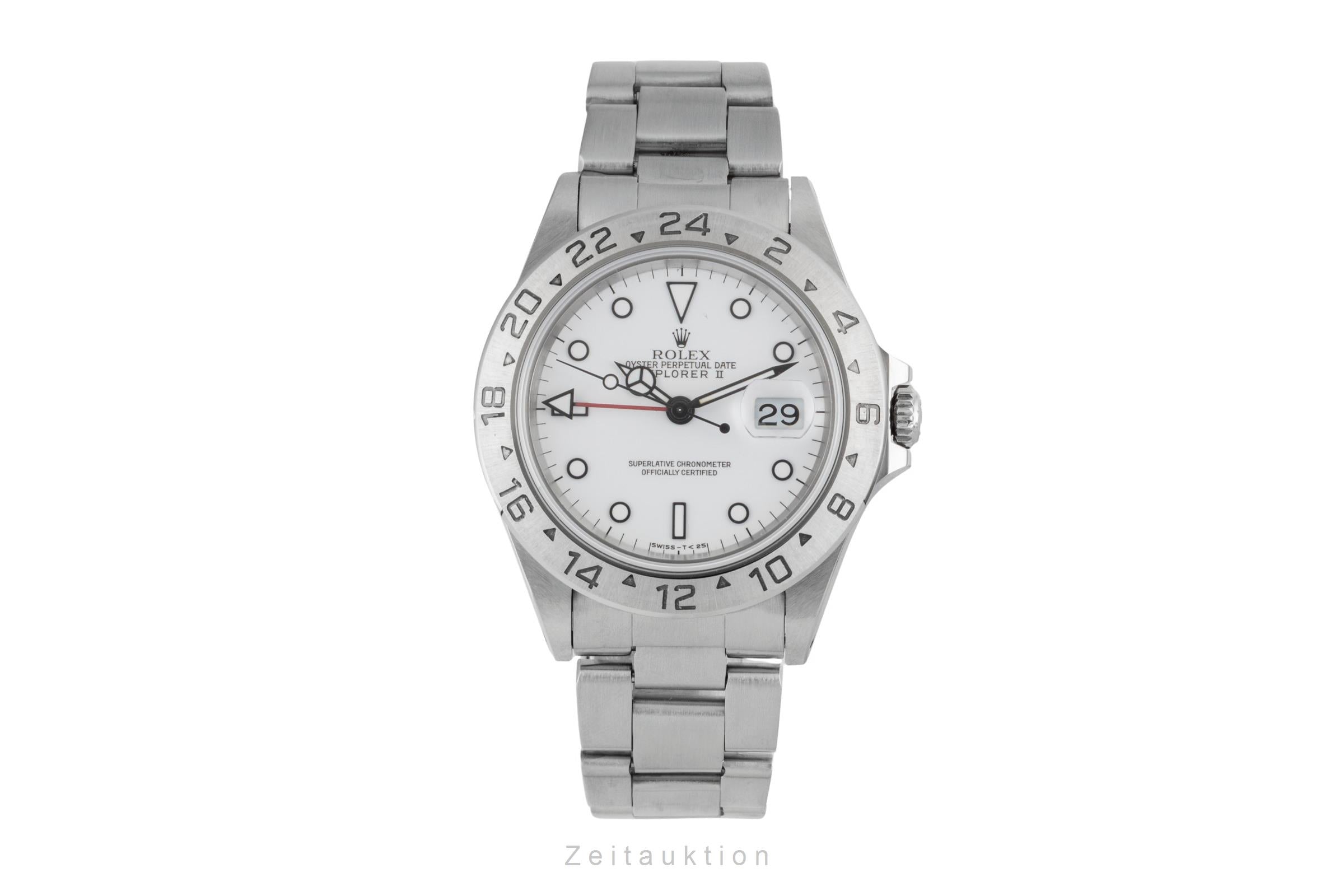 Rolex Explorer II acero automático reloj para caballeros 16570  [2604430]