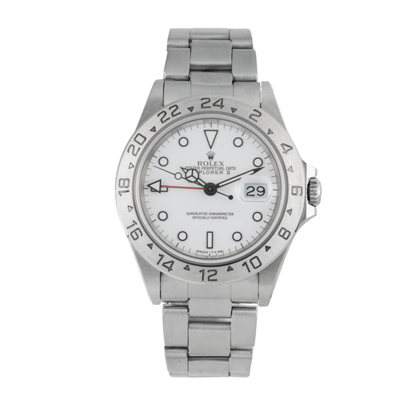Rolex Explorer II acero automático reloj para caballeros 16570  [2604430]