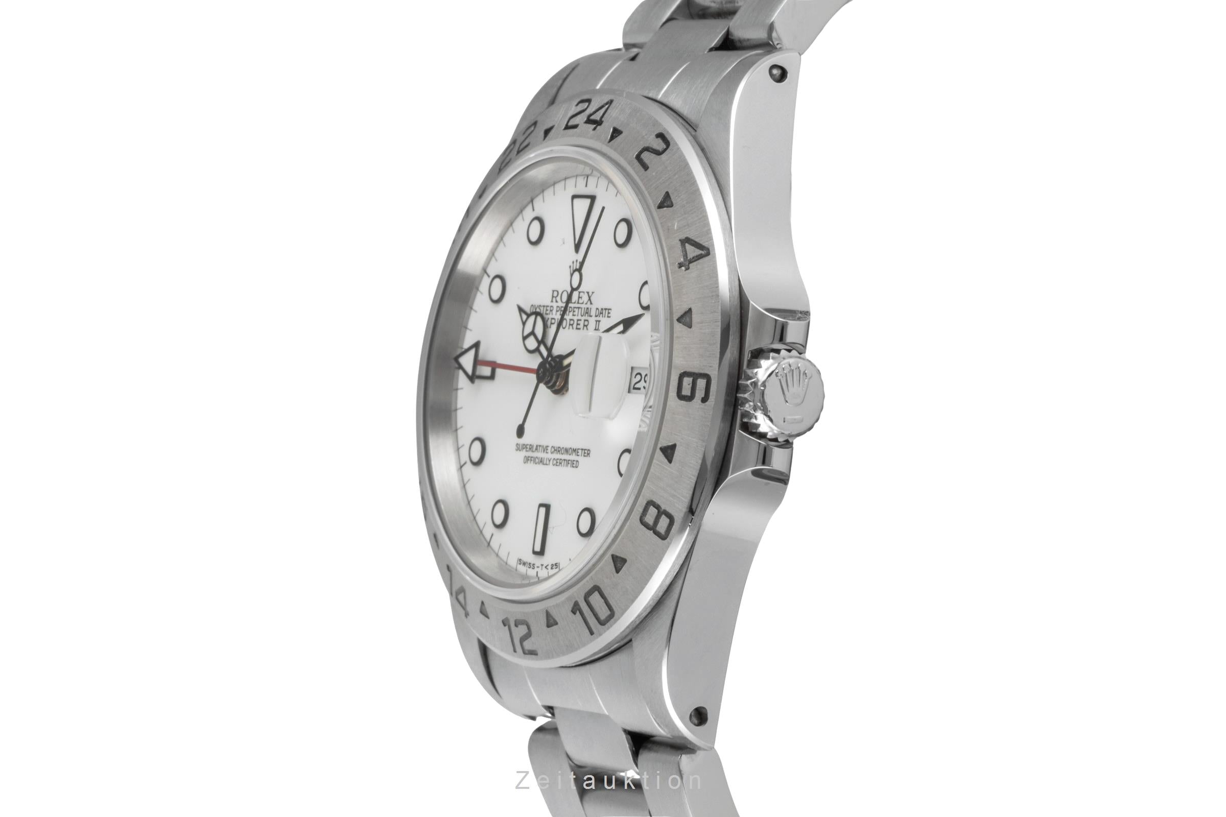 Rolex Explorer II acero automático reloj para caballeros 16570  [2604430]