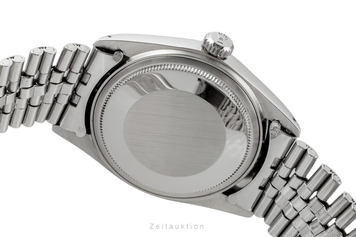 Rolex Datejust steel / white gold automatic men's watch 1603  [2604431]