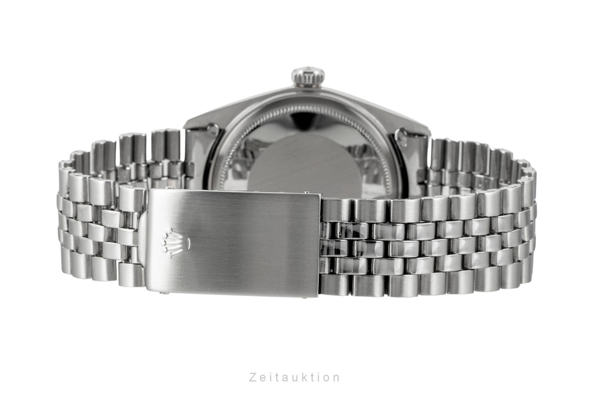 Rolex Datejust steel / white gold automatic men's watch 1603  [2604431]