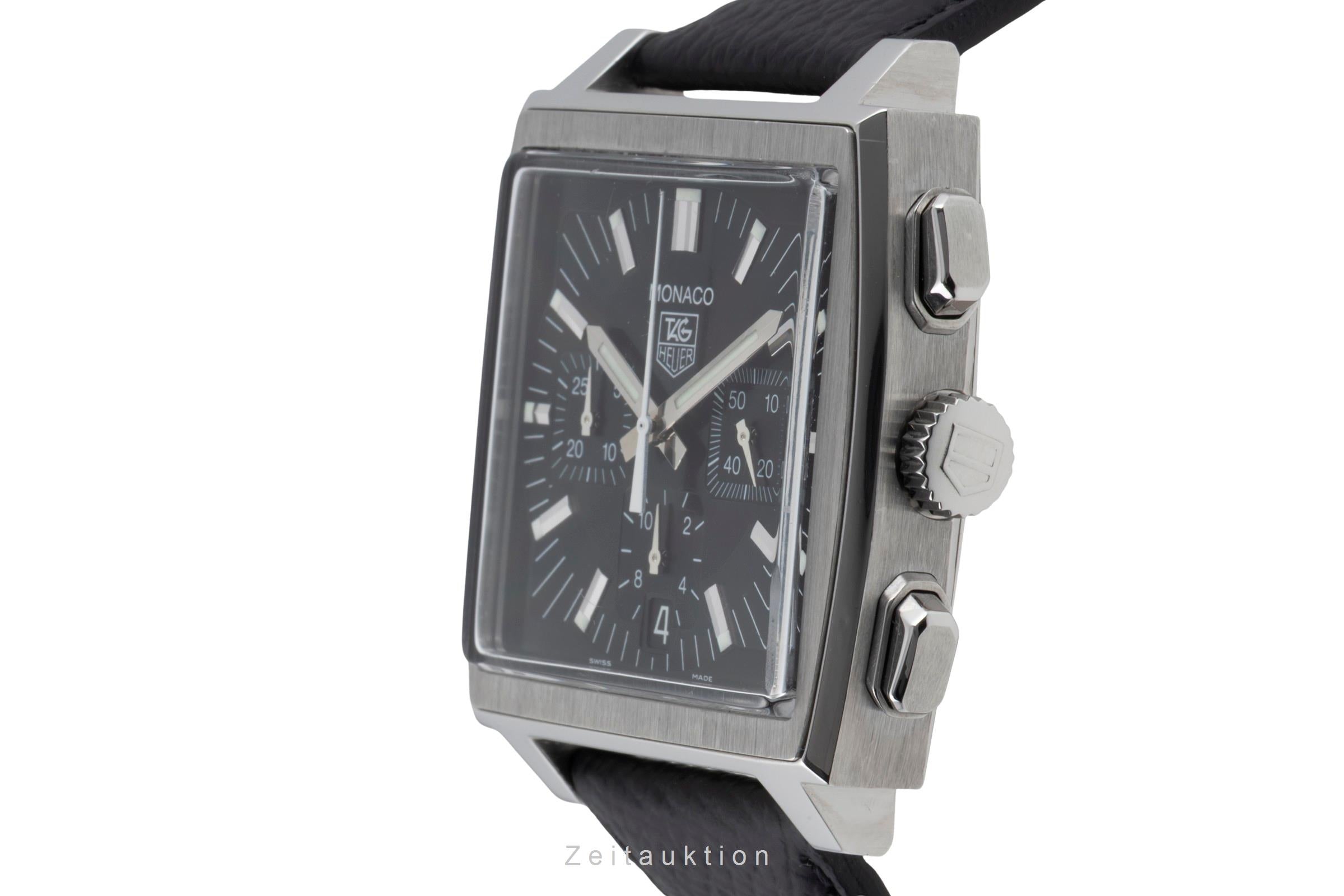 Tag Heuer Carrera cronógrafo acero automático reloj para caballeros CW2111  [2604433]