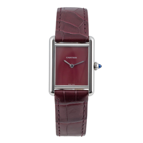 Cartier Tank steel quartz unisex WSTA0054 LP: 4000EUR  [2604434]