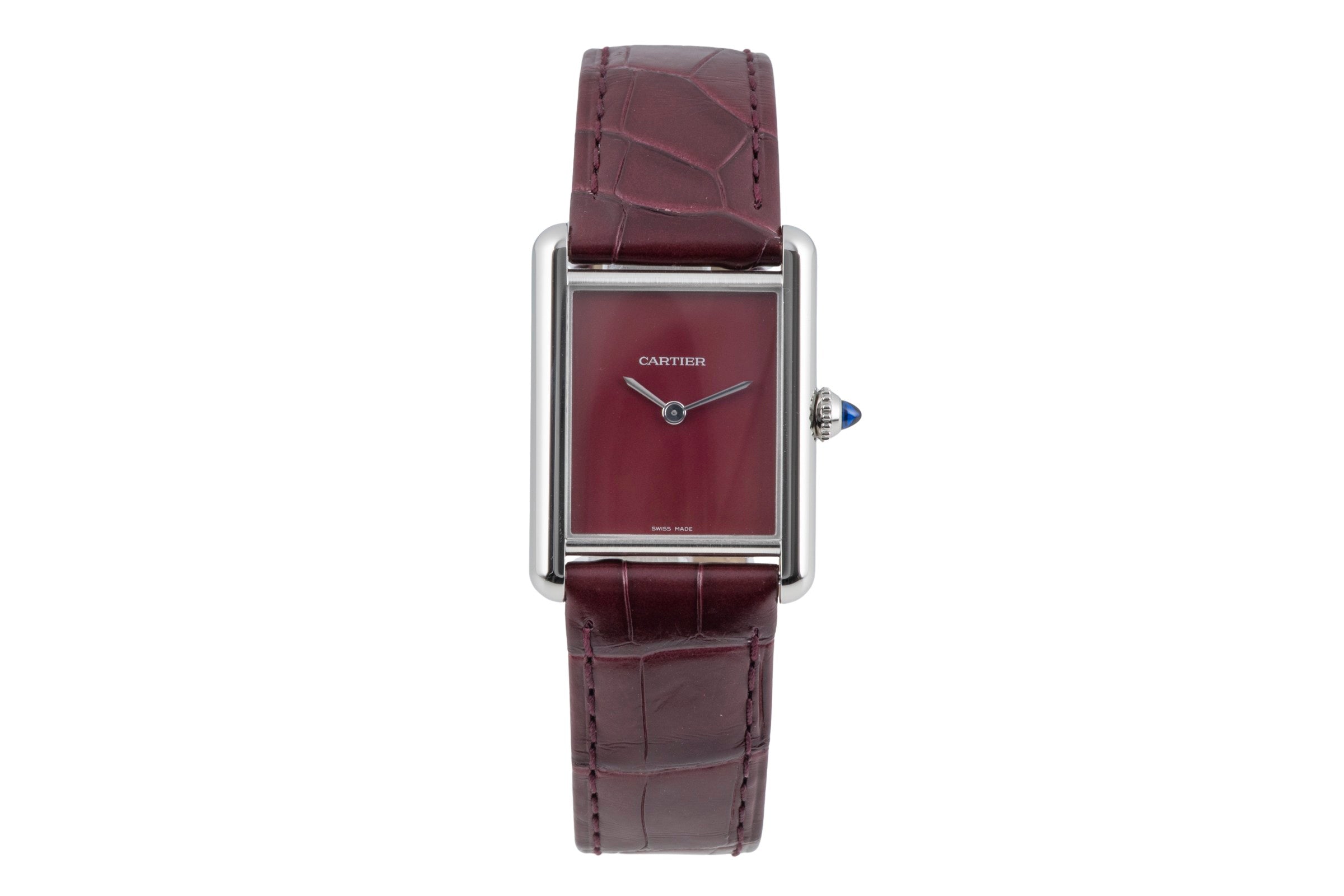 Cartier Tank steel quartz unisex WSTA0054 LP: 4000EUR  [2604434]