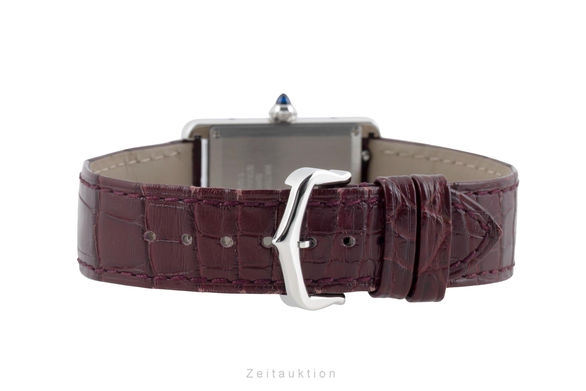 Cartier Tank steel quartz unisex WSTA0054 LP: 4000EUR  [2604434]