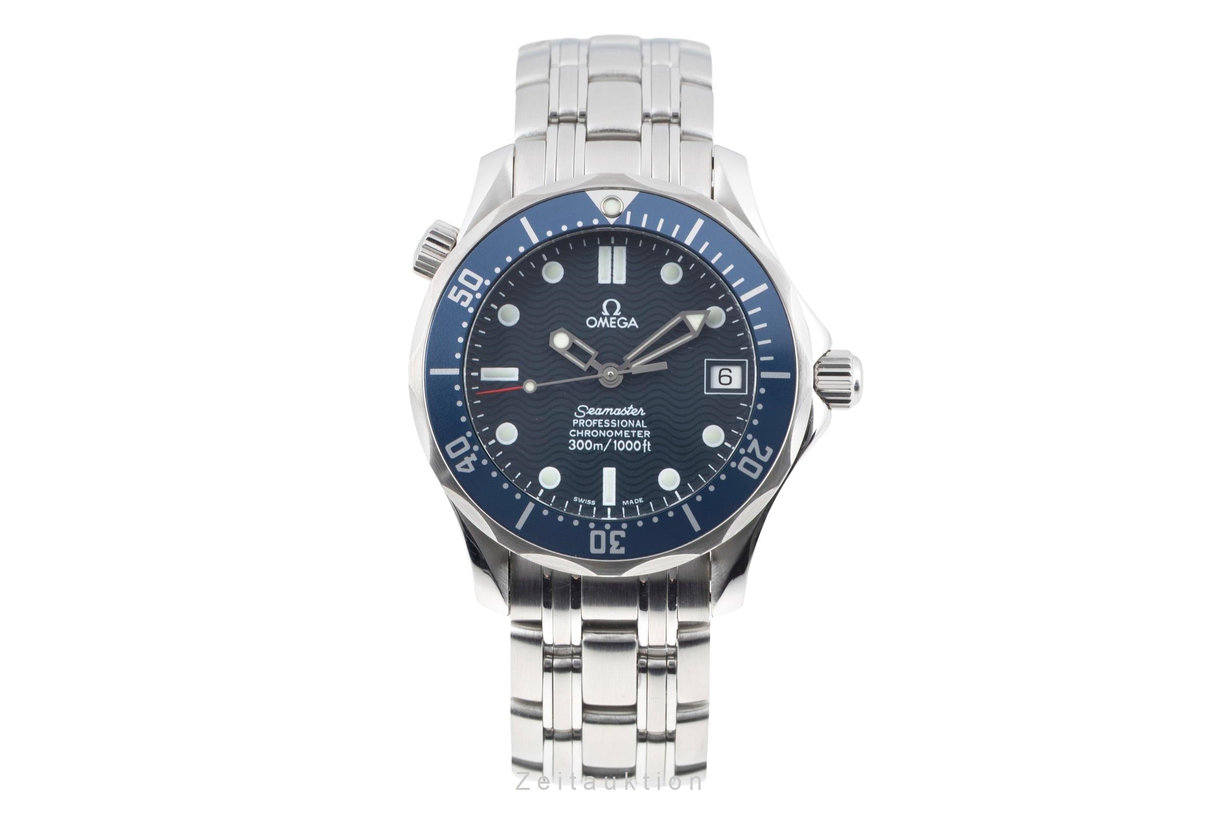 Omega Seamaster acero automático reloj para caballeros 2551.80.00  [2604435]