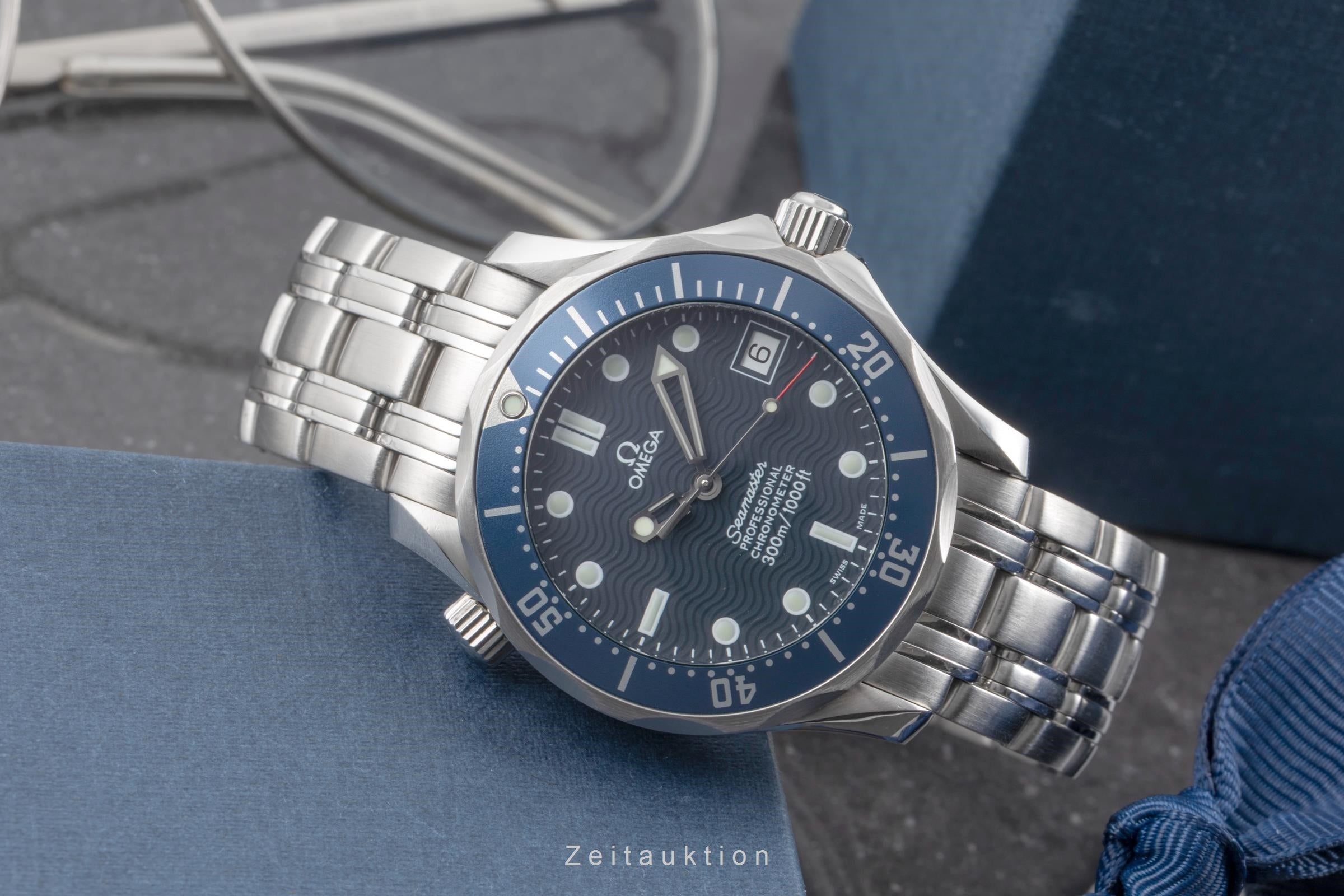 Omega Seamaster acero automático reloj para caballeros 2551.80.00  [2604435]