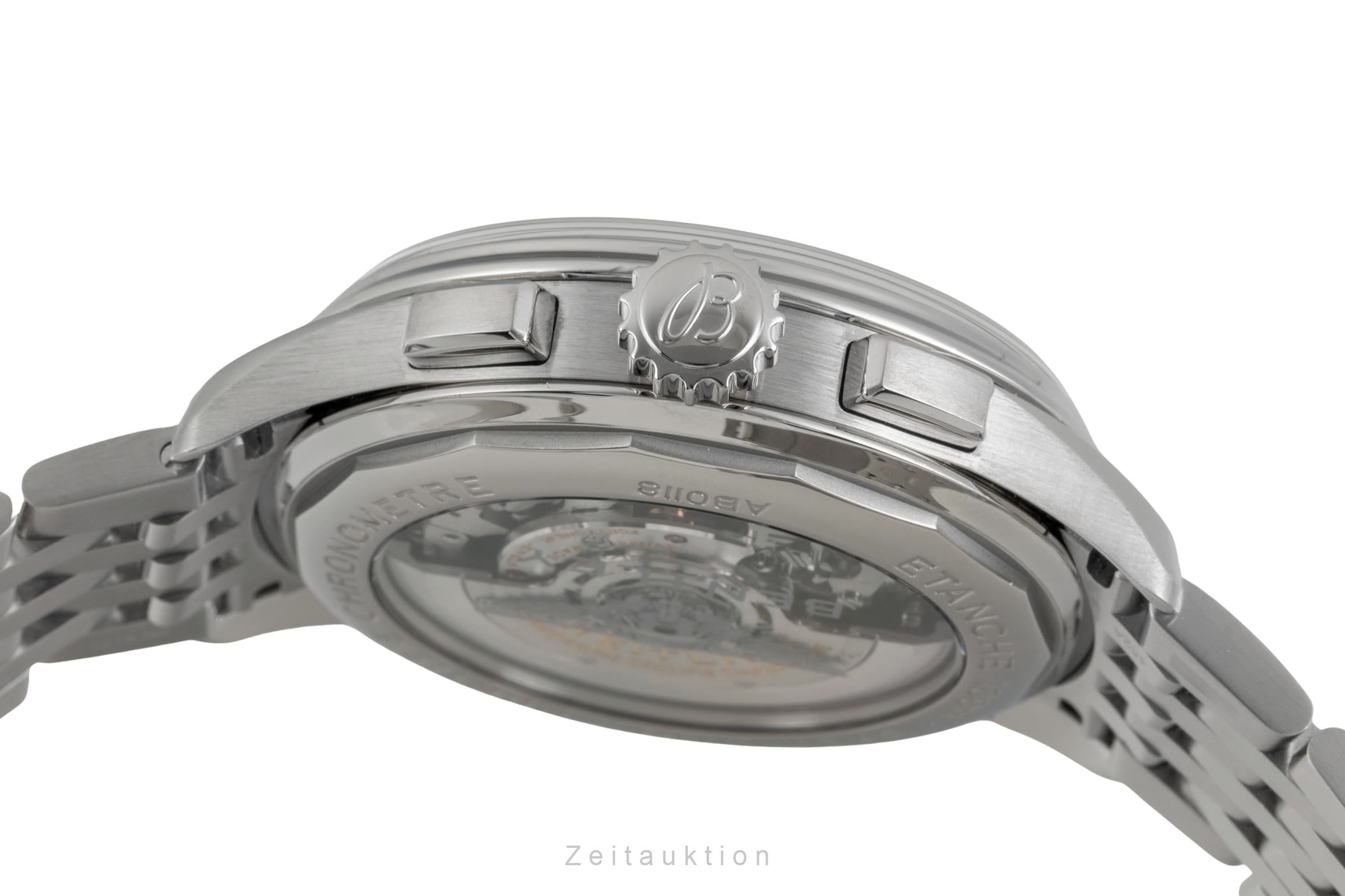 Breitling Premier chronograph steel automatic men's watch AB0118A11L1A1 LP: 9550EUR  [2604437]