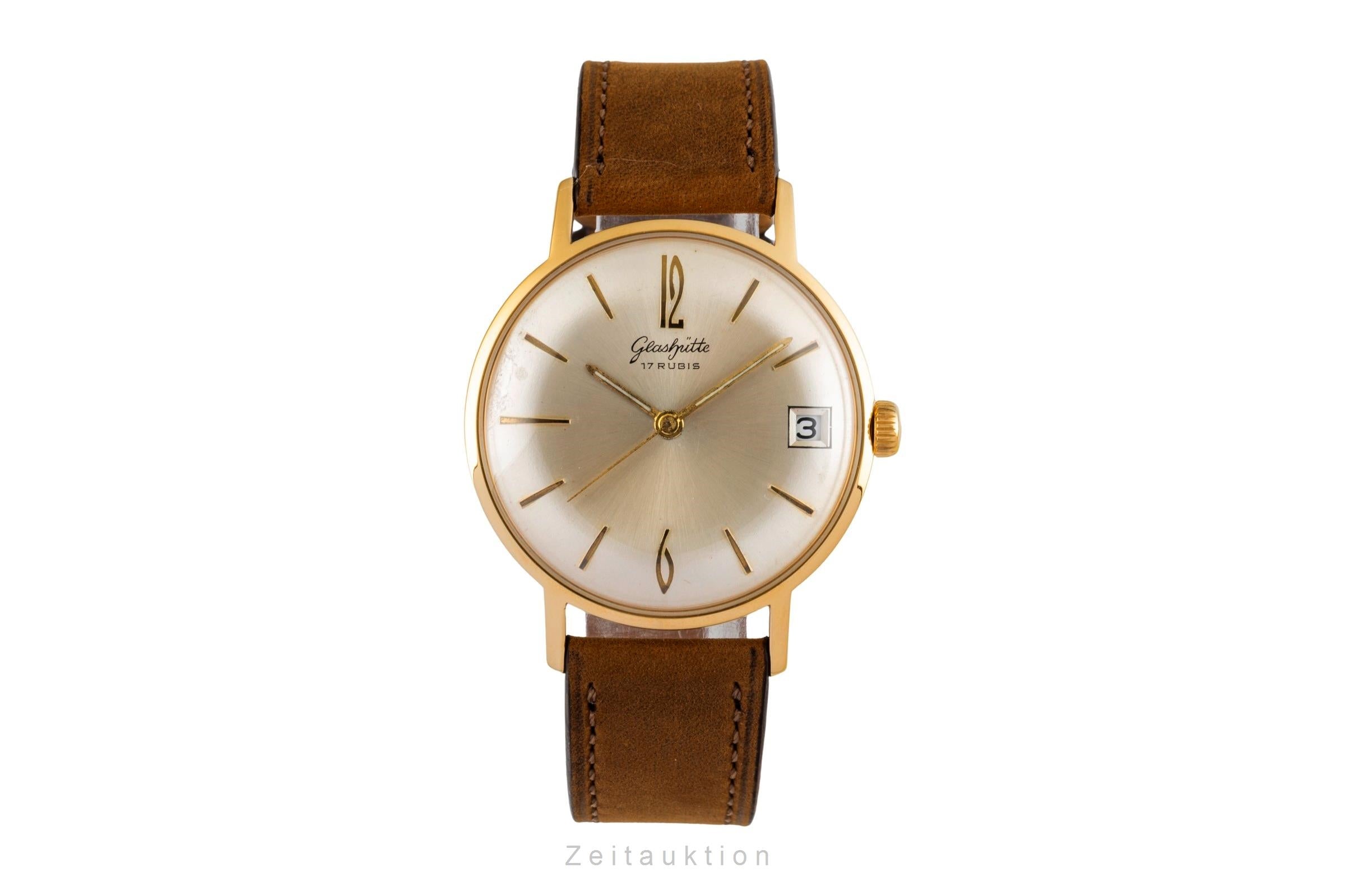 Glashütte gilt-brass manual winding men's watch Vintage  [2604438]