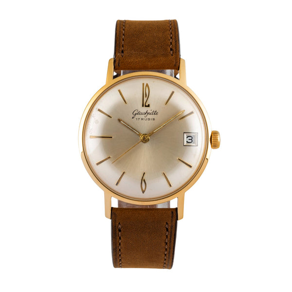 Glashütte gilt-brass manual winding men's watch Vintage  [2604438]