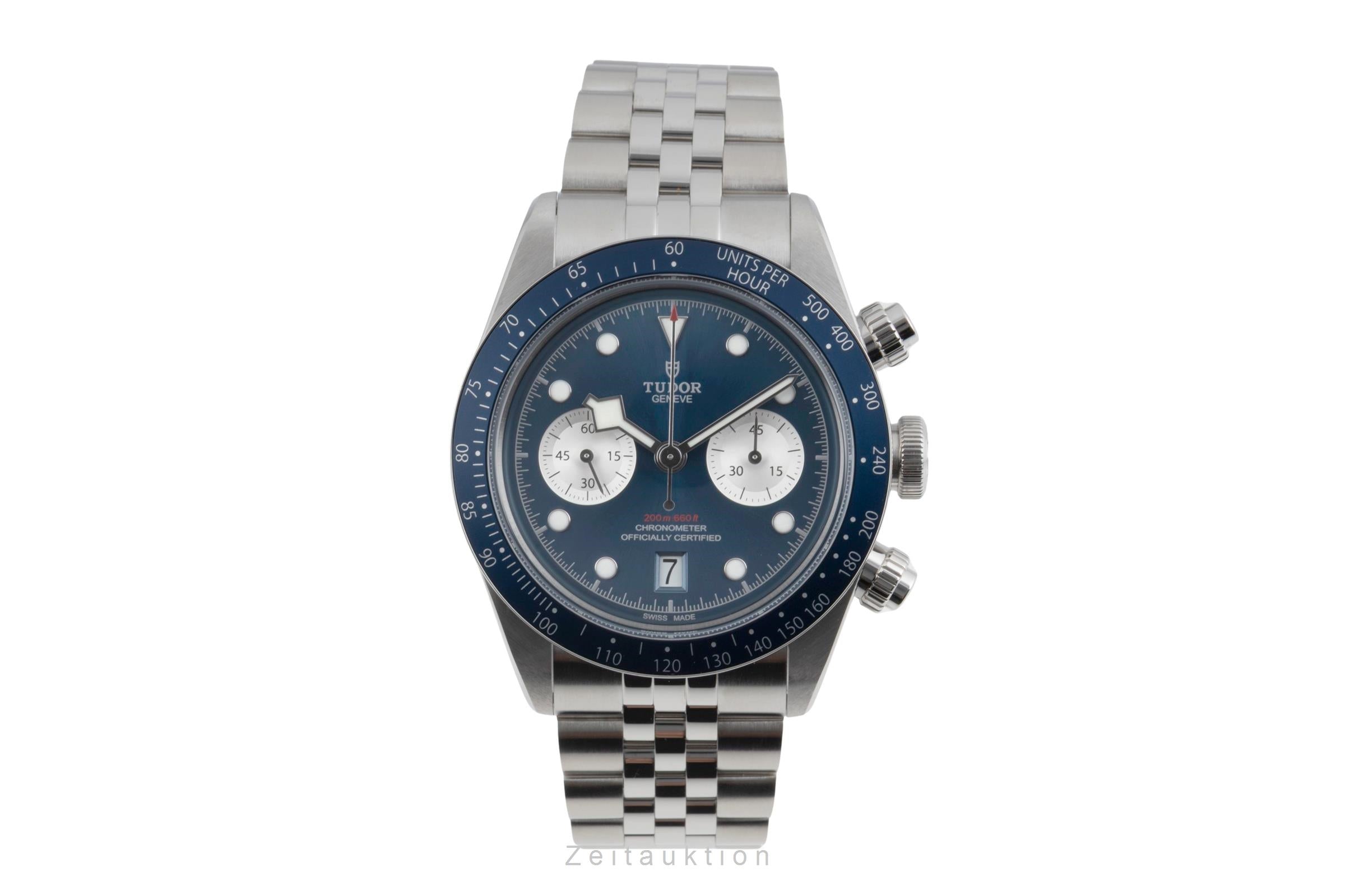 Tudor Black Bay cronógrafo acero automático reloj para caballeros M79360B-0002 LP: 6350EUR  [2604439]