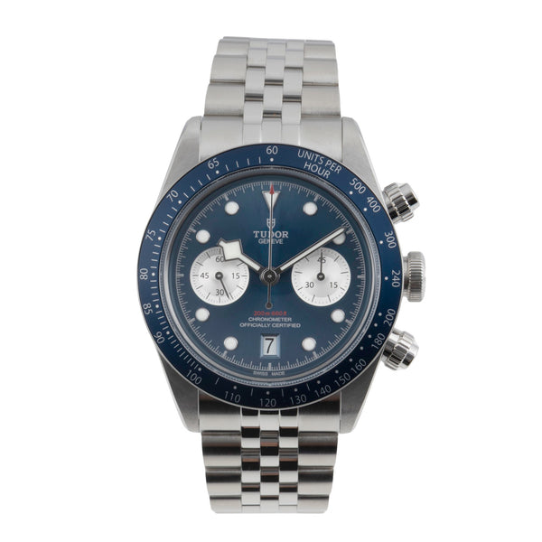 Tudor Black Bay cronógrafo acero automático reloj para caballeros M79360B-0002 LP: 6350EUR  [2604439]