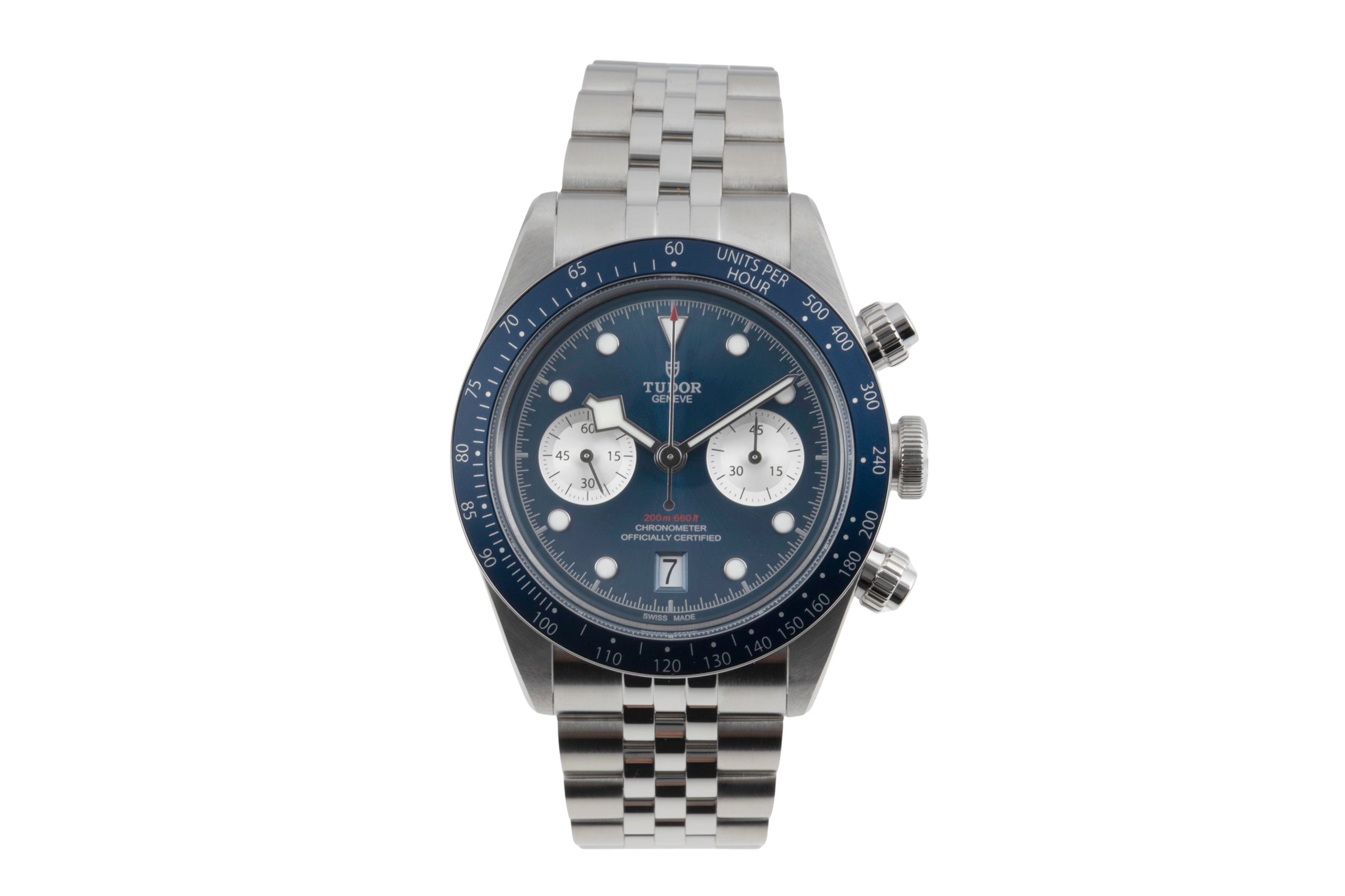 Tudor Black Bay Chrono Stahl Automatik Herrenuhr Ref. M79360B-0002 NP: 6350,- € [2604439]