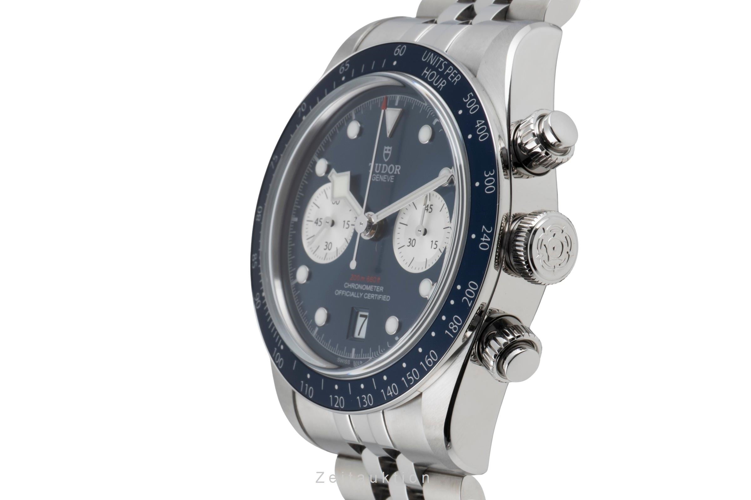 Tudor Black Bay cronógrafo acero automático reloj para caballeros M79360B-0002 LP: 6350EUR  [2604439]
