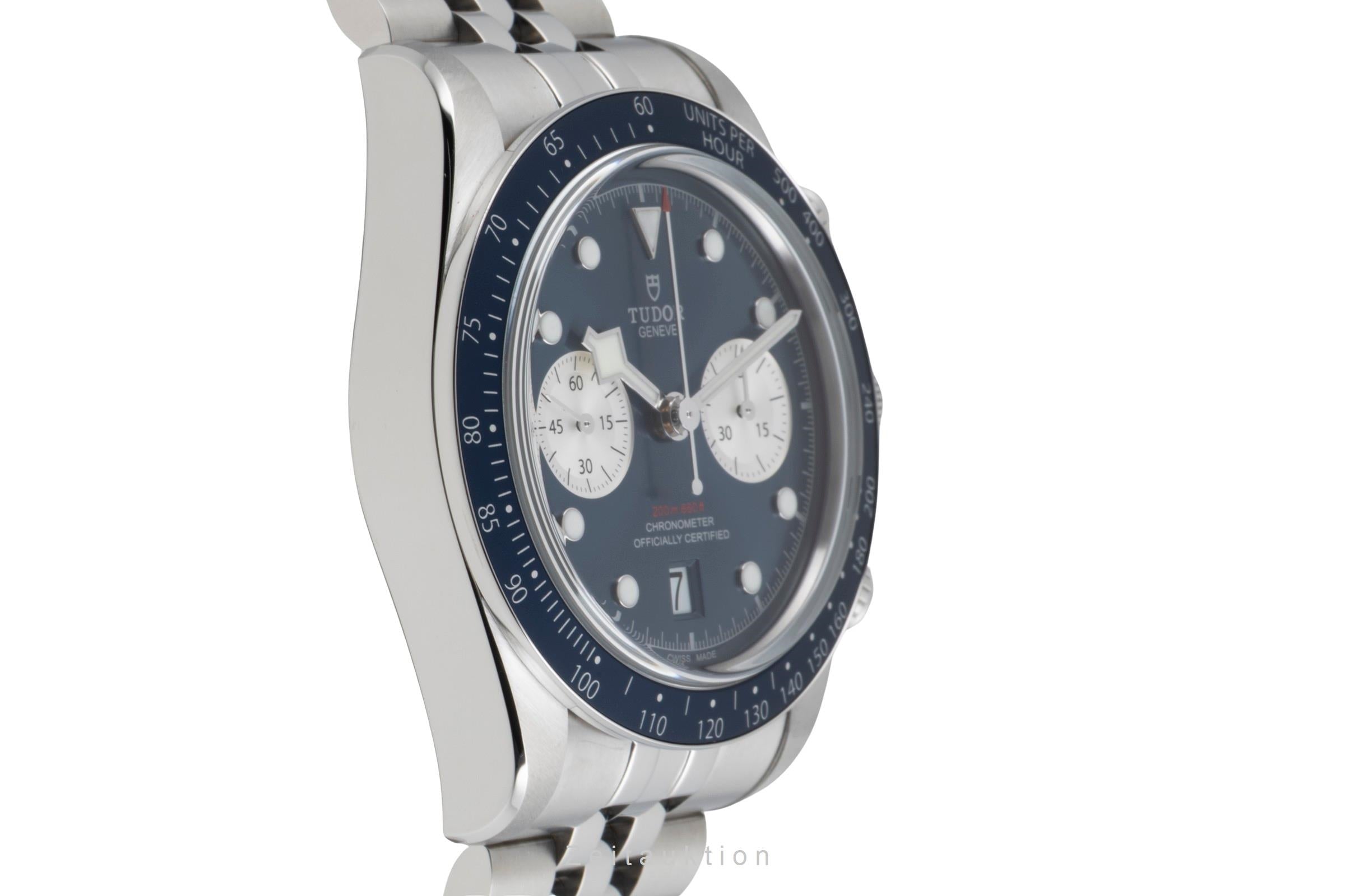 Tudor Black Bay cronógrafo acero automático reloj para caballeros M79360B-0002 LP: 6350EUR  [2604439]