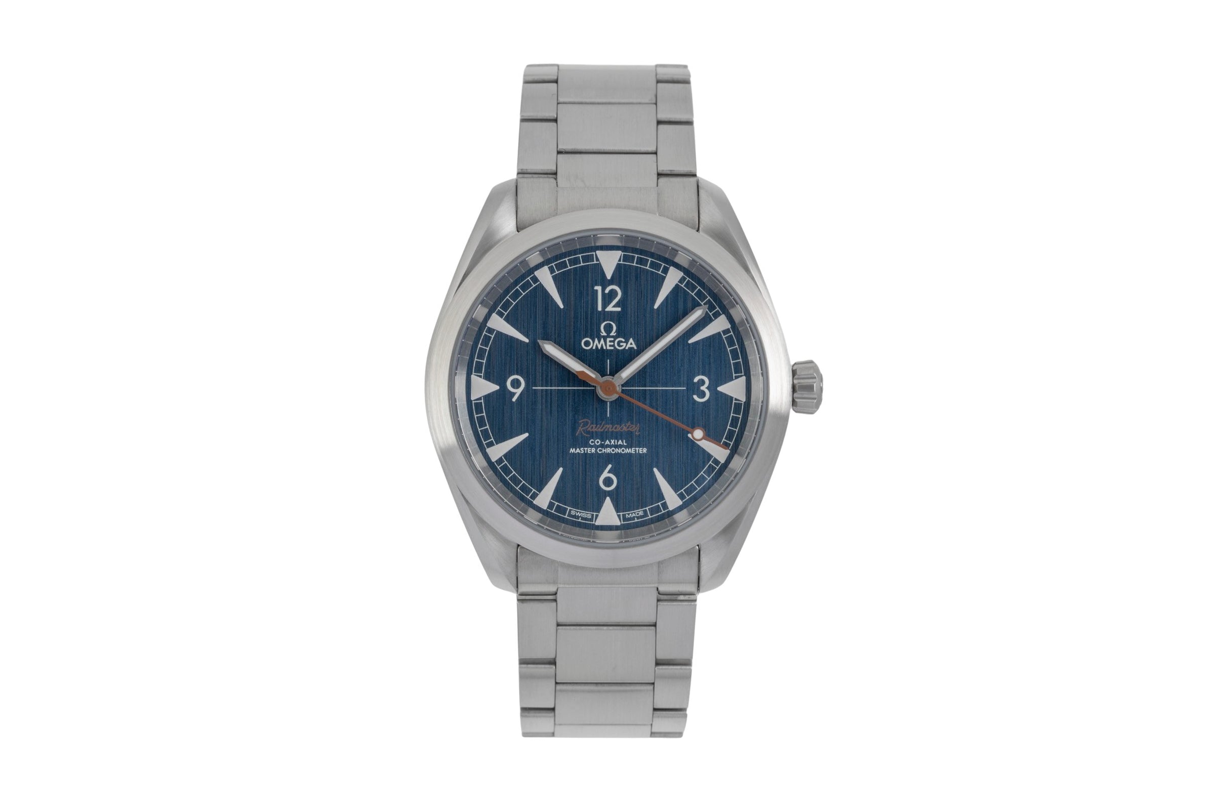 Omega Railmaster acier automatique montre pour hommes 220.10.40.20.03.001  [2604440]