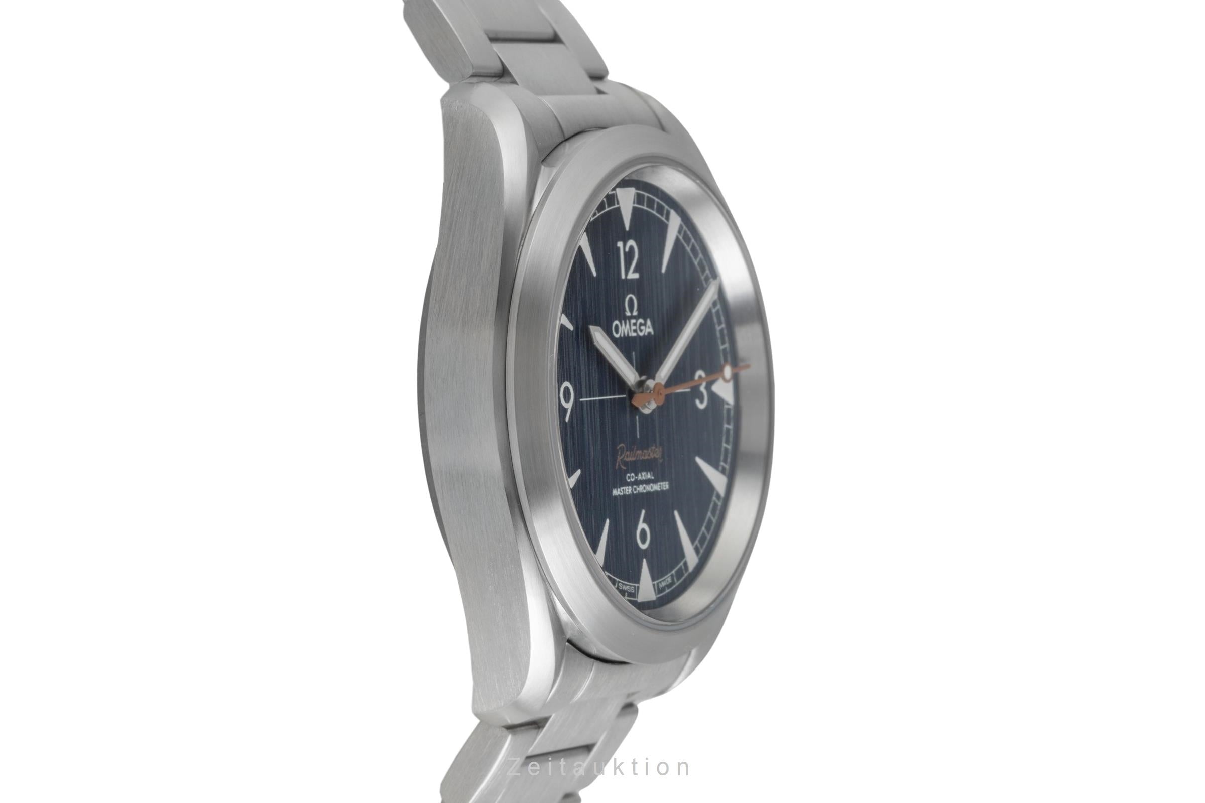 Omega Railmaster acier automatique montre pour hommes 220.10.40.20.03.001  [2604440]