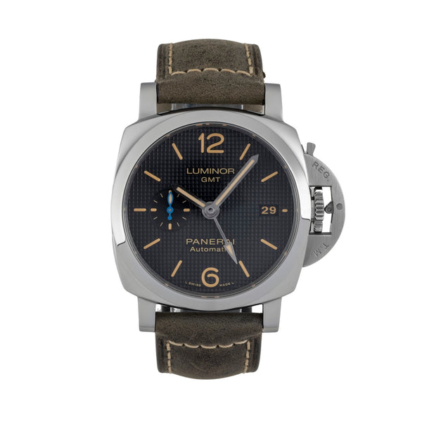 Panerai Luminor GMT steel automatic men's watch PAM01535 LP: 9600EUR  [2604441]